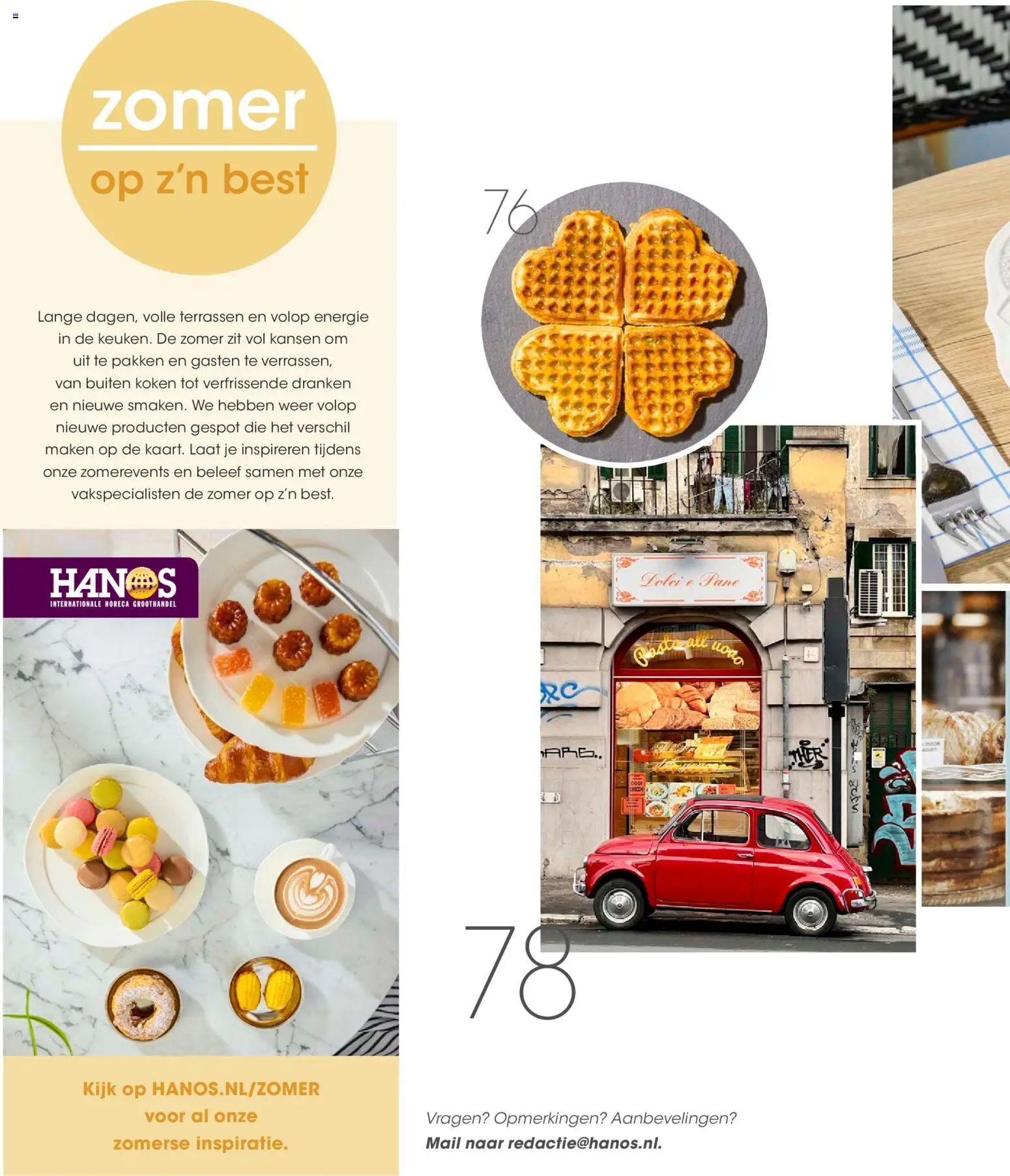 Hanos folder - Magazine zomer 2026