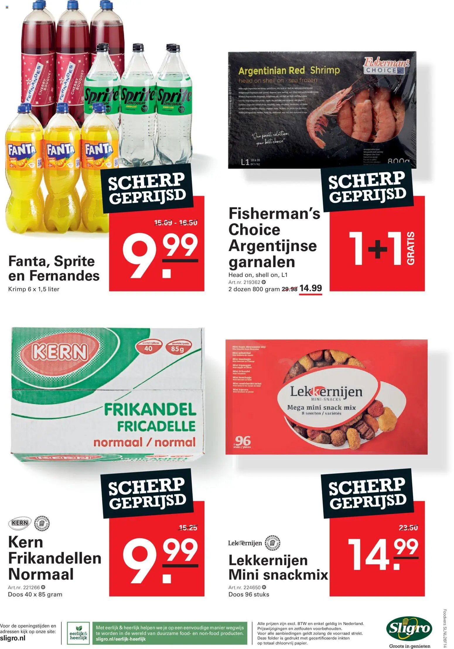 Sligro folder - Non food