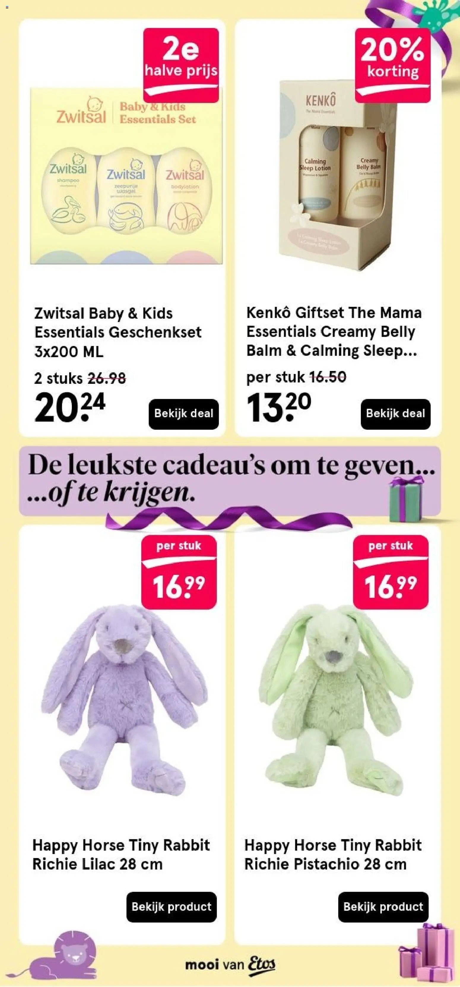 Etos folder - Baby en mama's