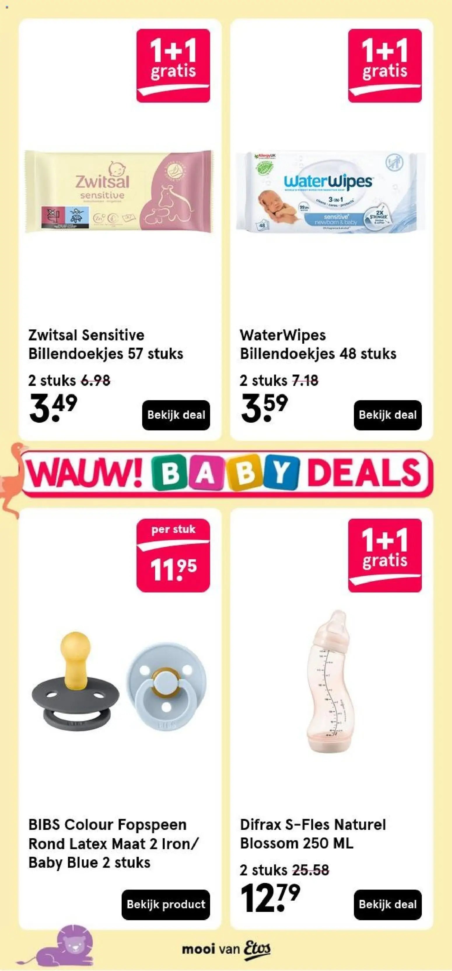 Etos folder - Baby en mama's