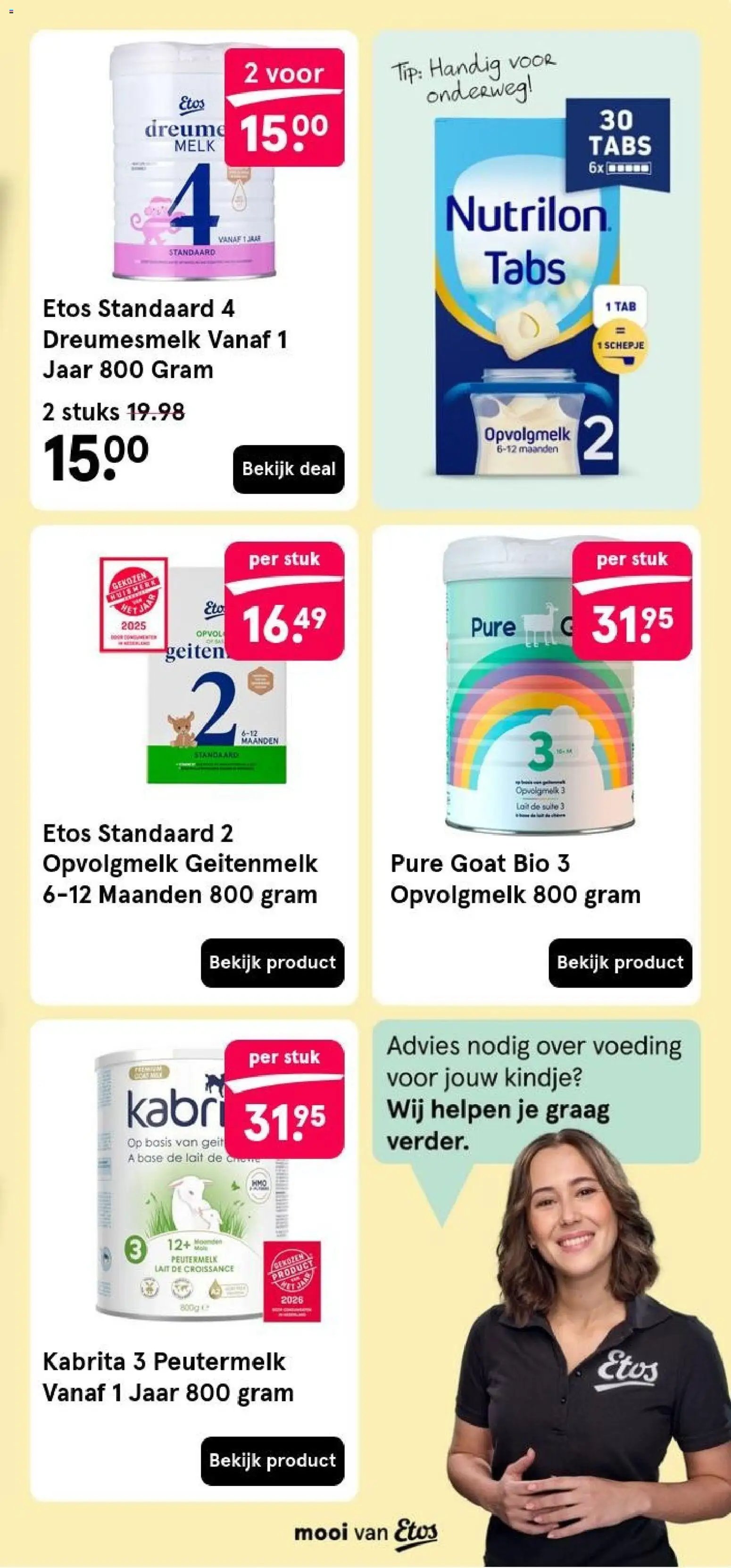 Etos folder - Baby en mama's
