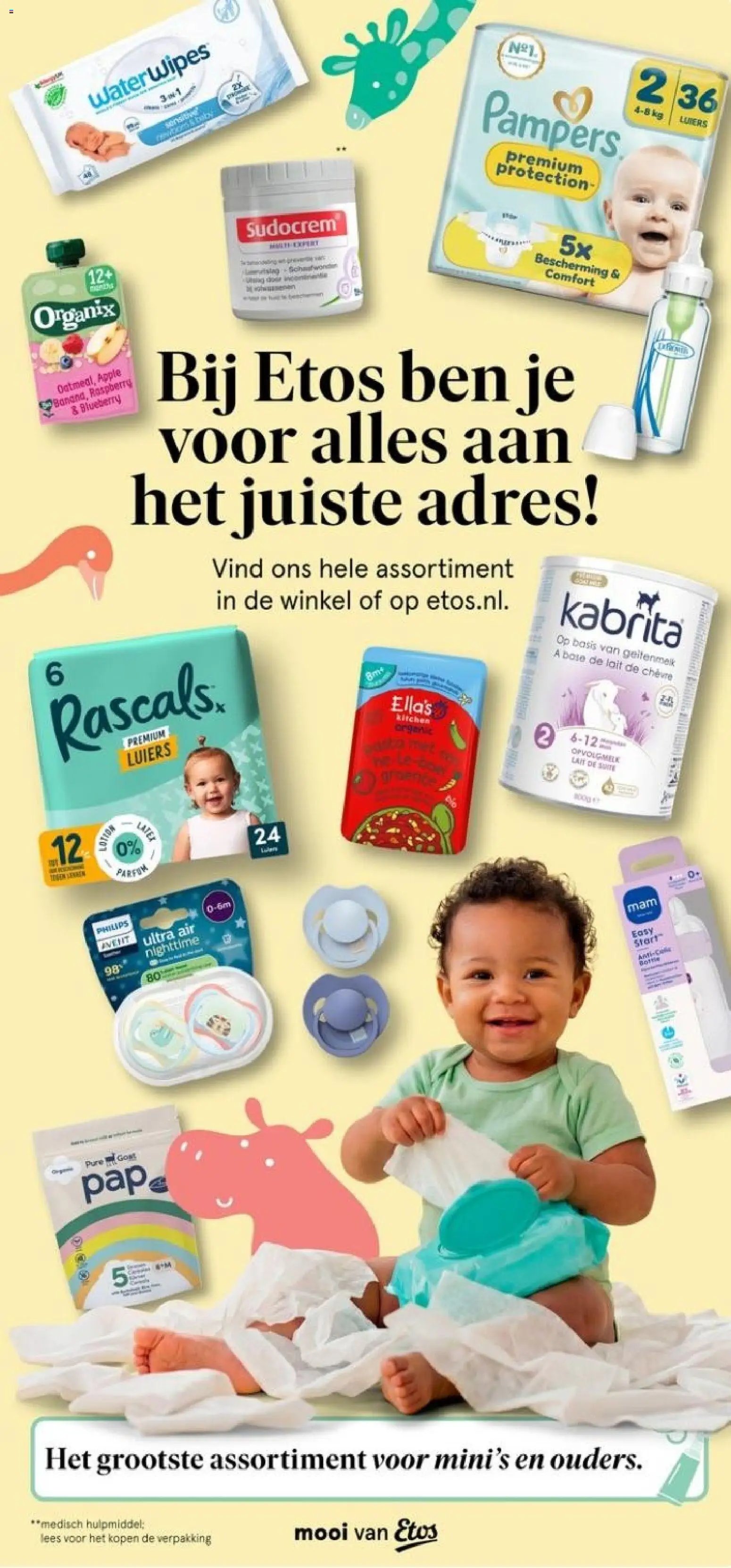 Etos folder - Baby en mama's