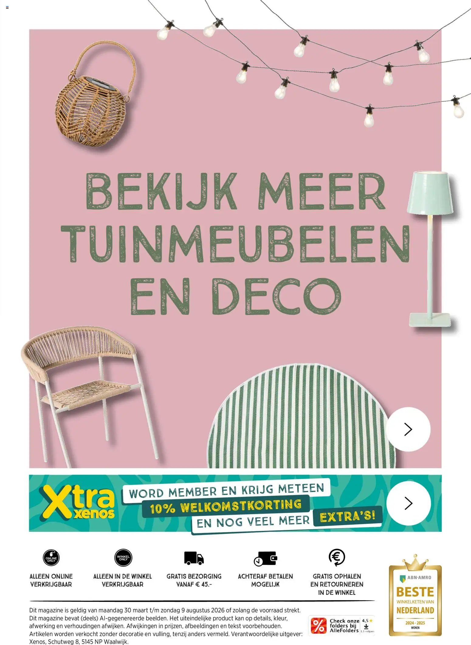 Xenos folder - Tuinmagazine