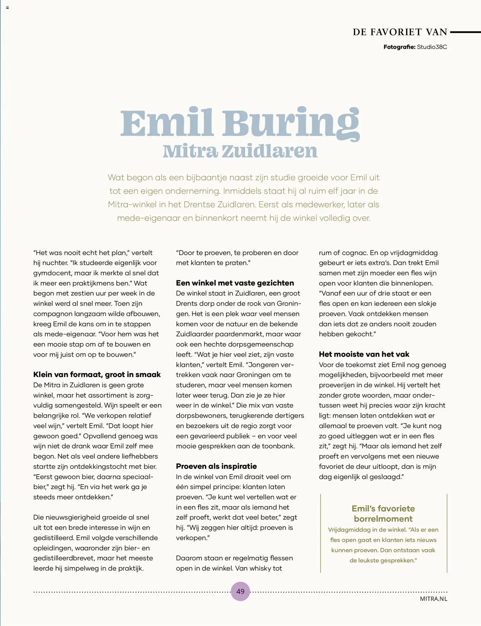 Mitra folder - Magazine