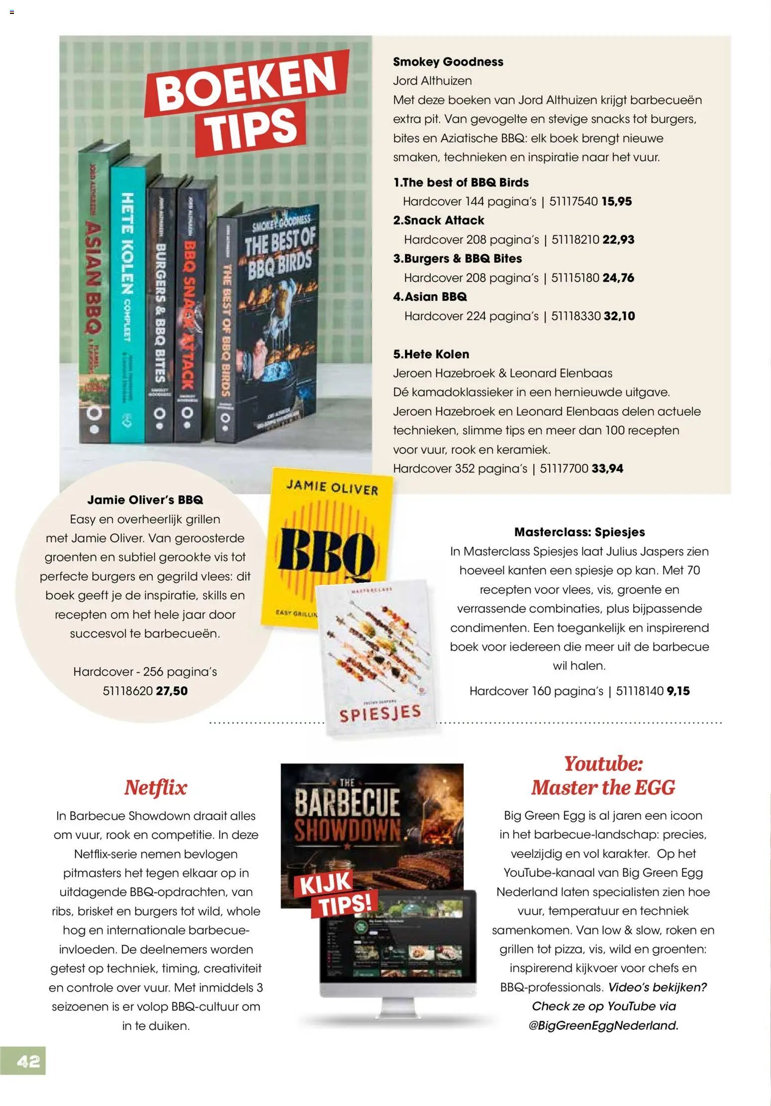 Hanos folder - BBQ & Buiten koken special
