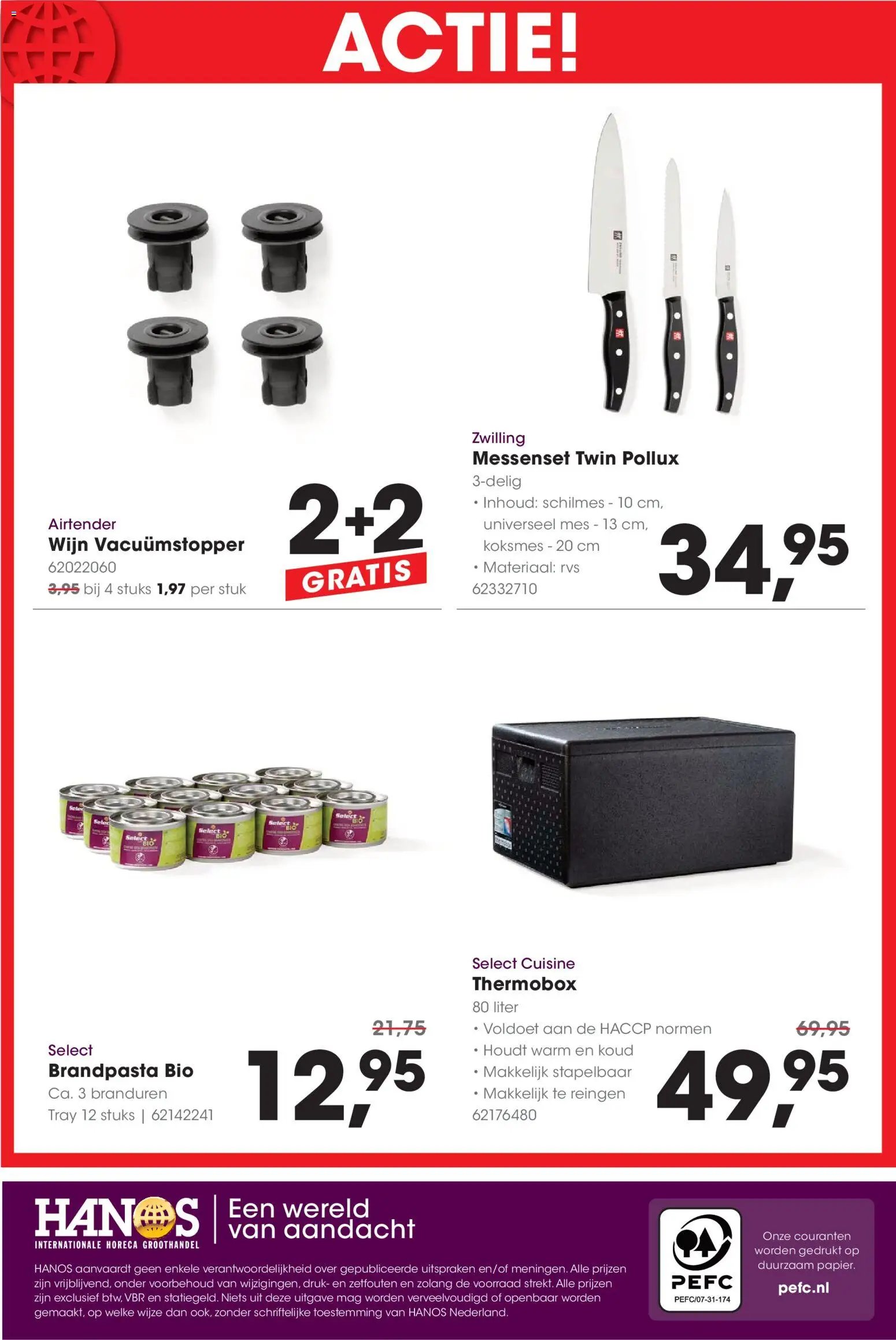 Hanos - Non food folder