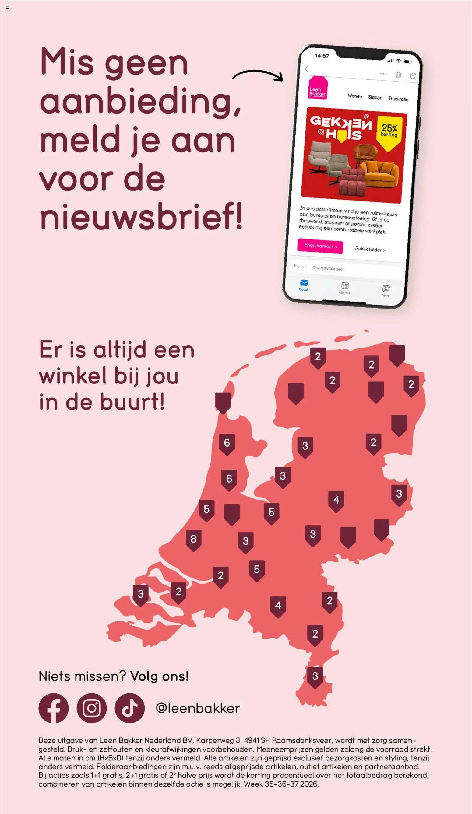 Leen Bakker folder