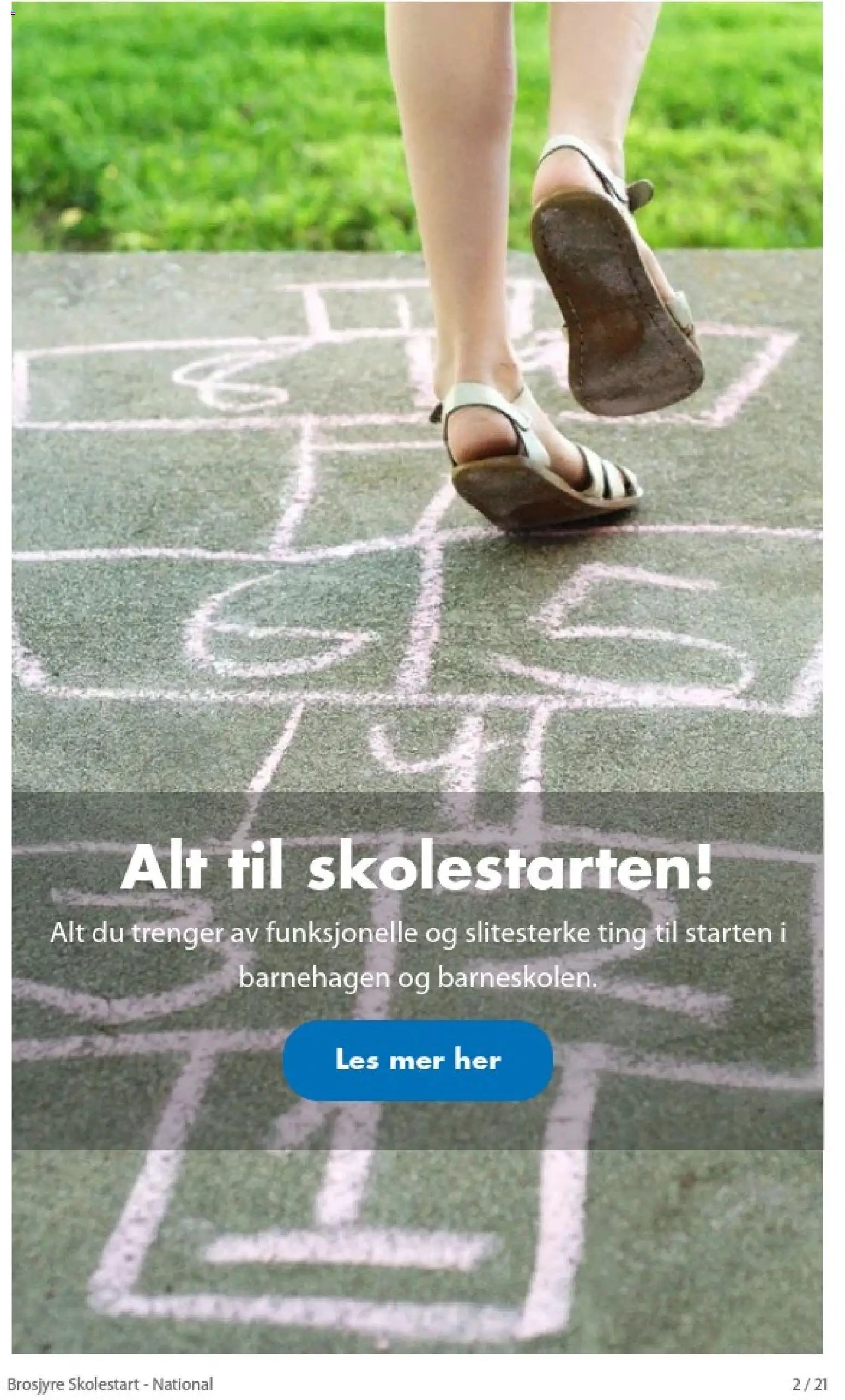 Biltema Brosjyre Skolestart - National