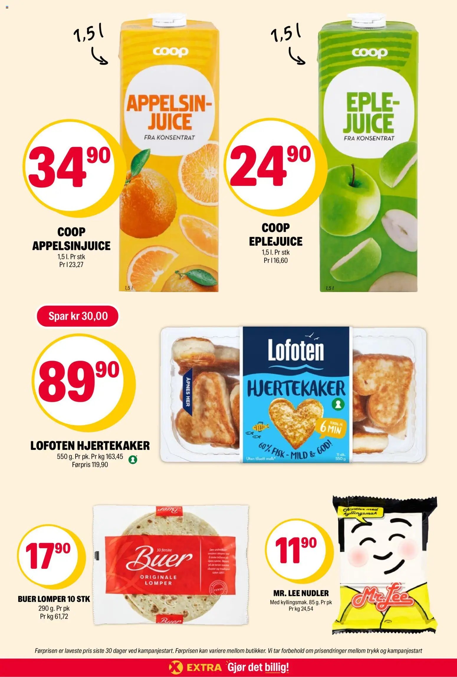 Coop Extra kundeavis