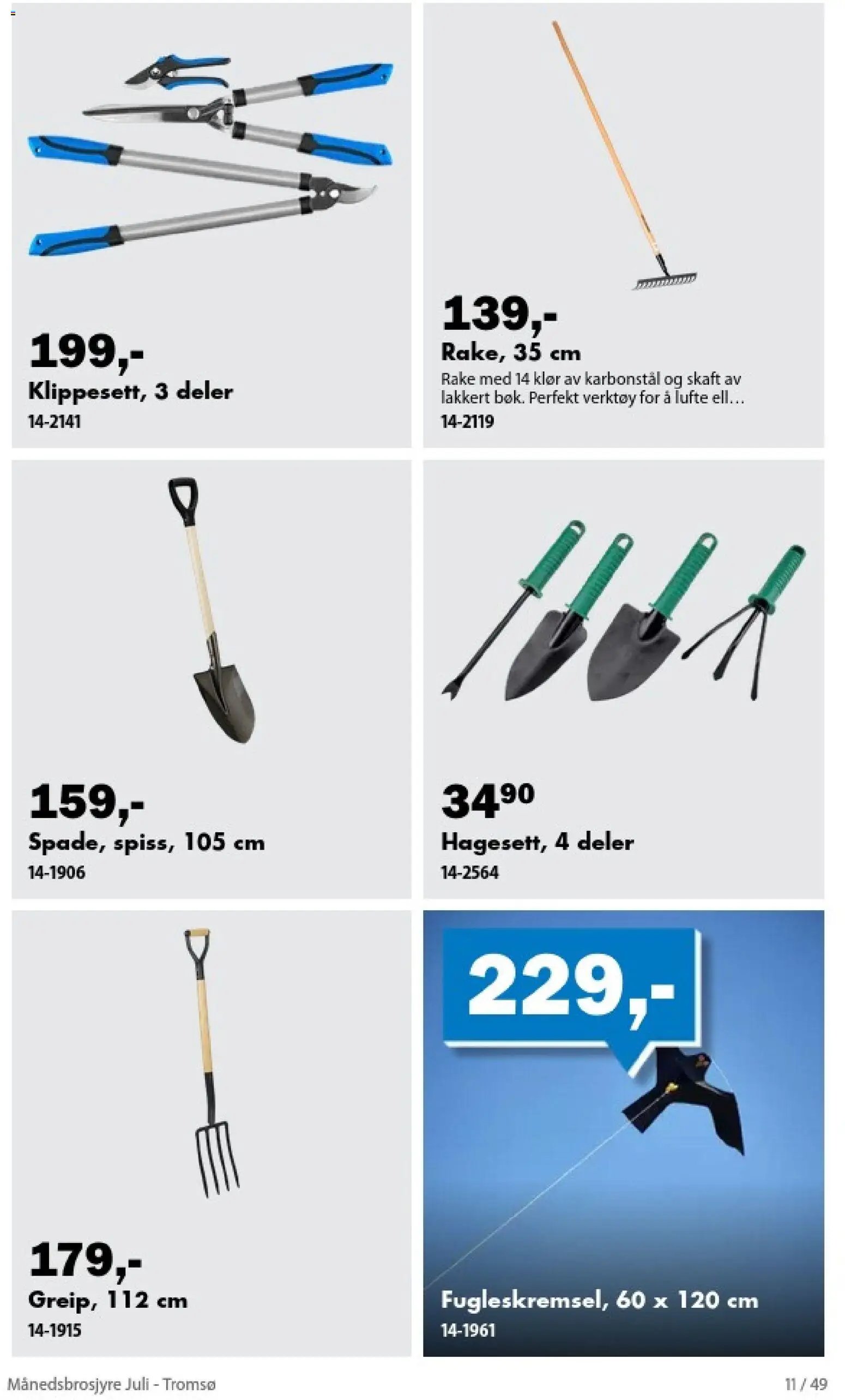 Biltema Månedsbrosjyre Juli - National