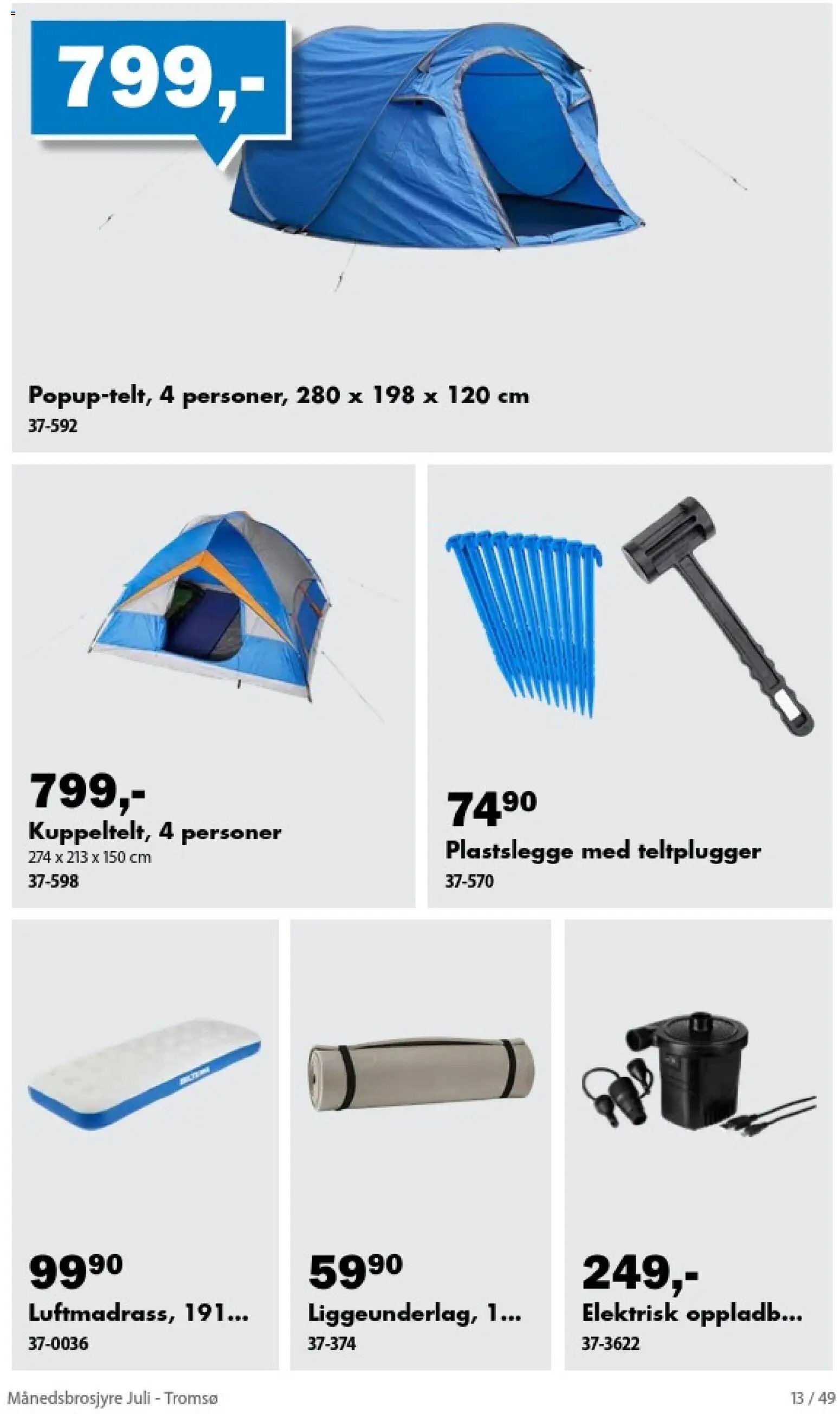 Biltema Månedsbrosjyre Juli - National