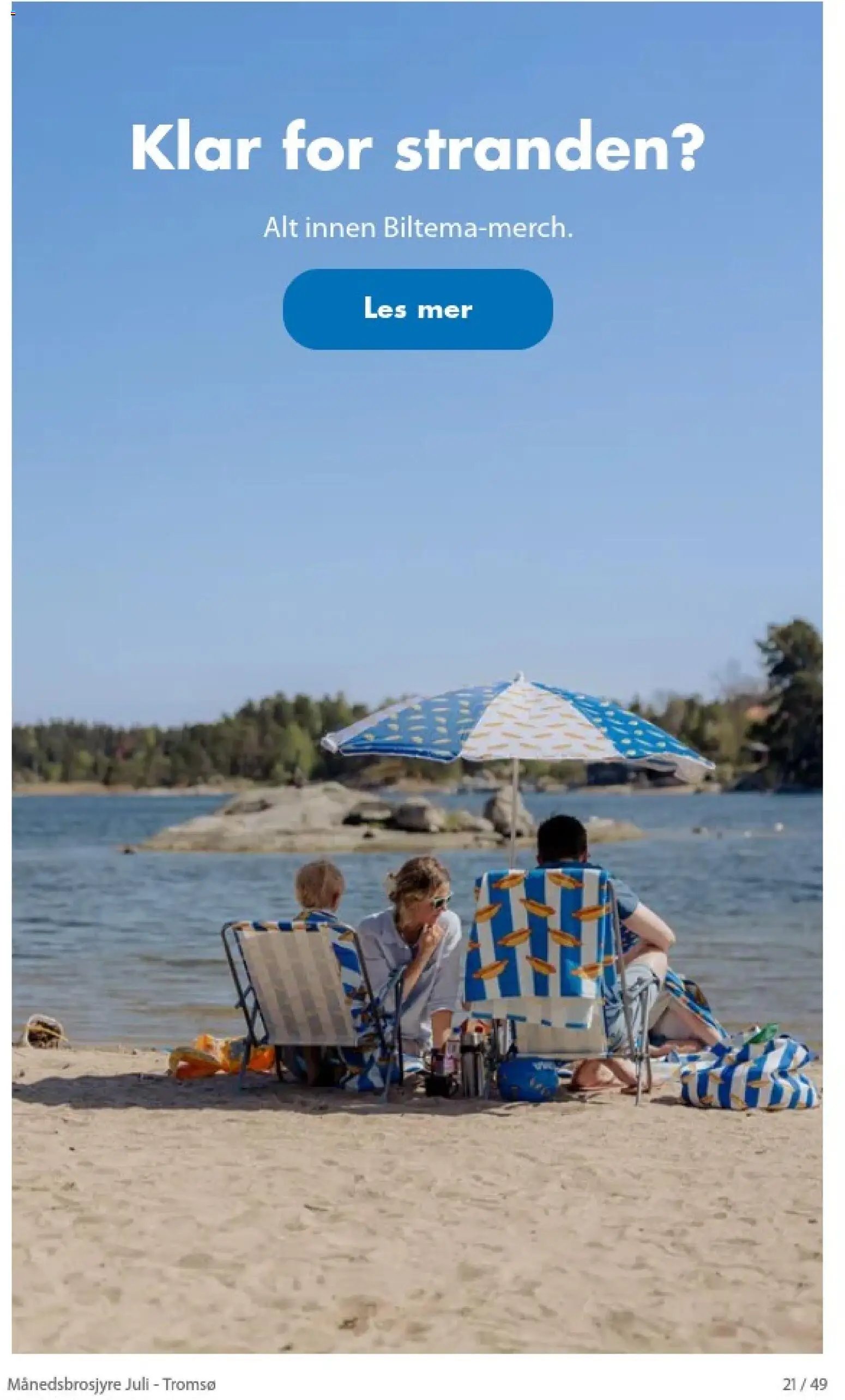 Biltema Månedsbrosjyre Juli - National