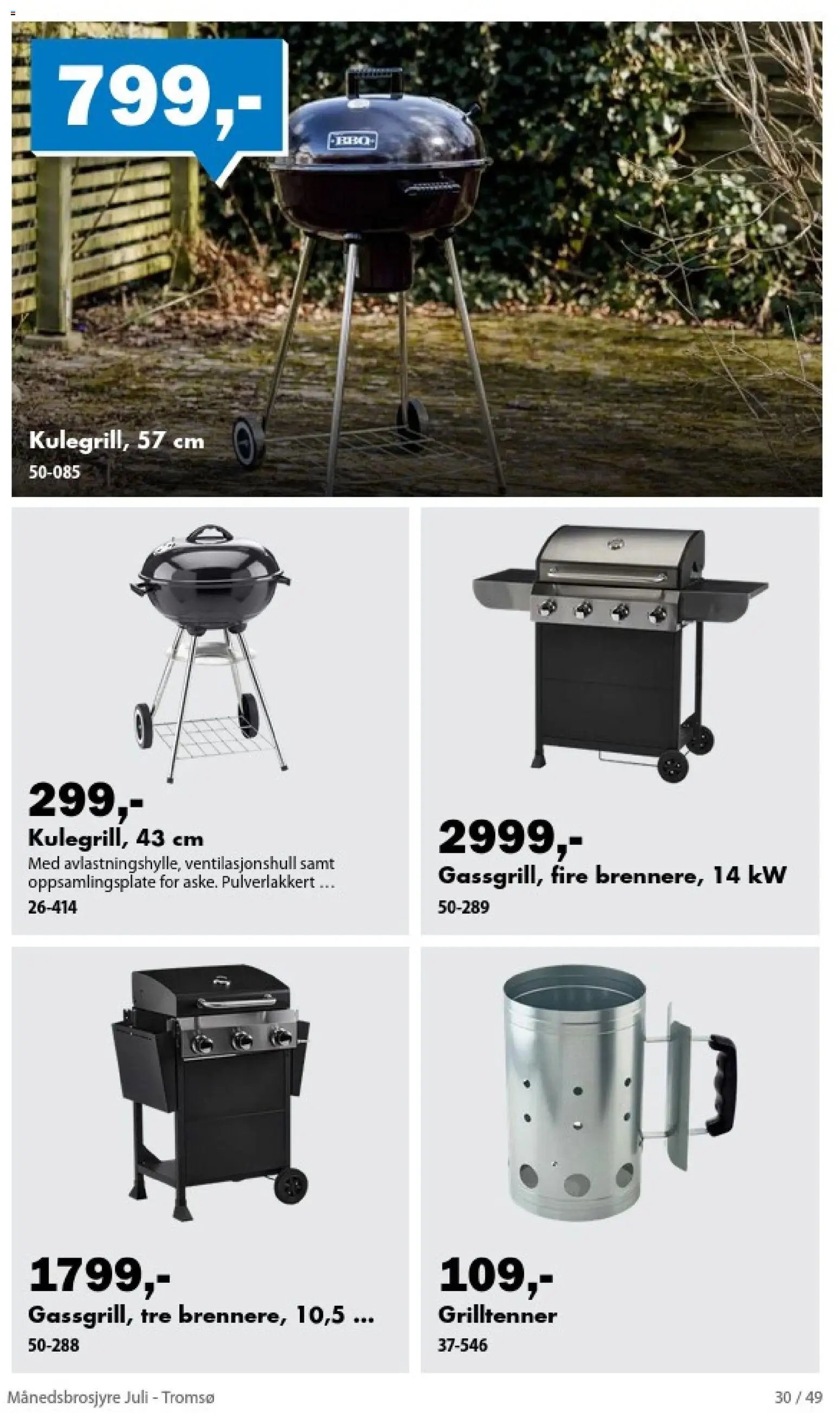 Biltema Månedsbrosjyre Juli - National
