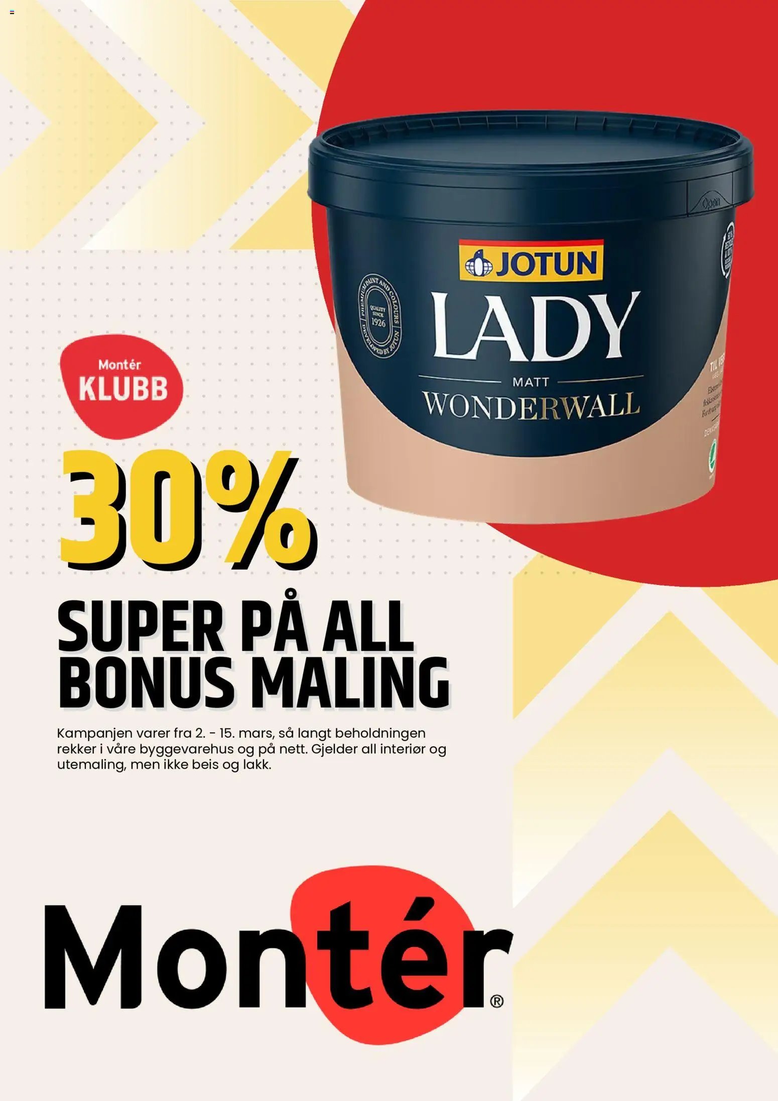 Montér kundeavis (2026-03-06 - 2026-03-12)