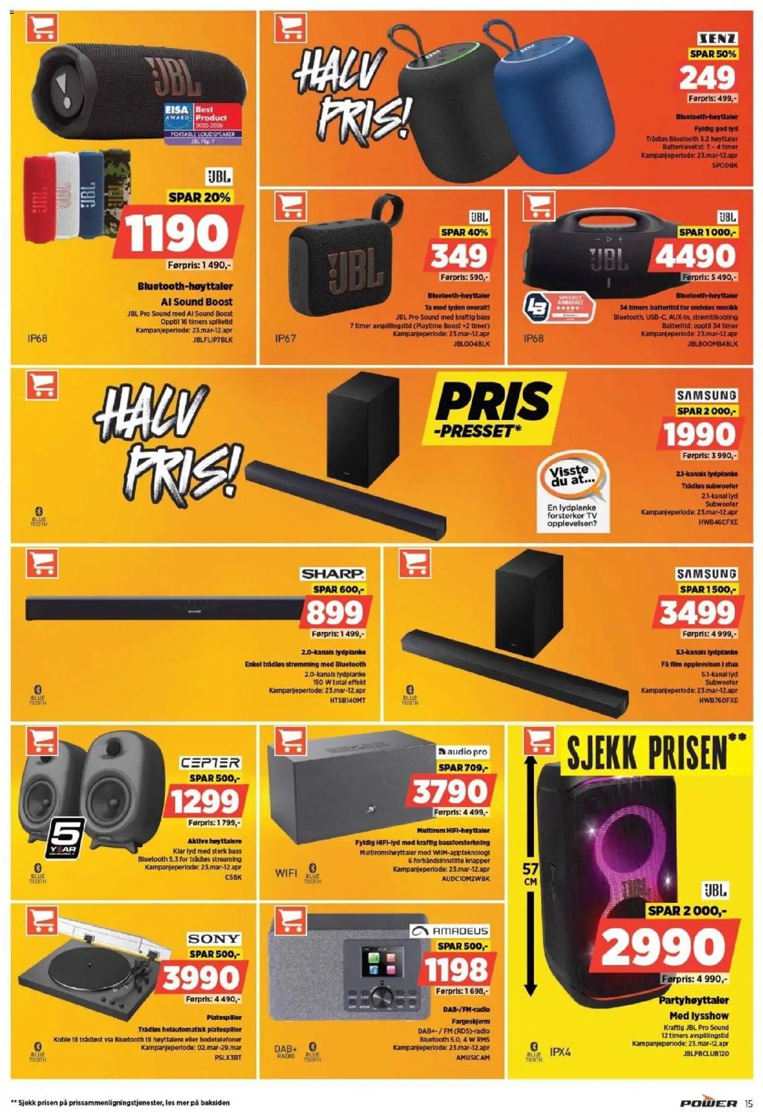 Power kundeavis (2026-03-23 - 2026-03-29)