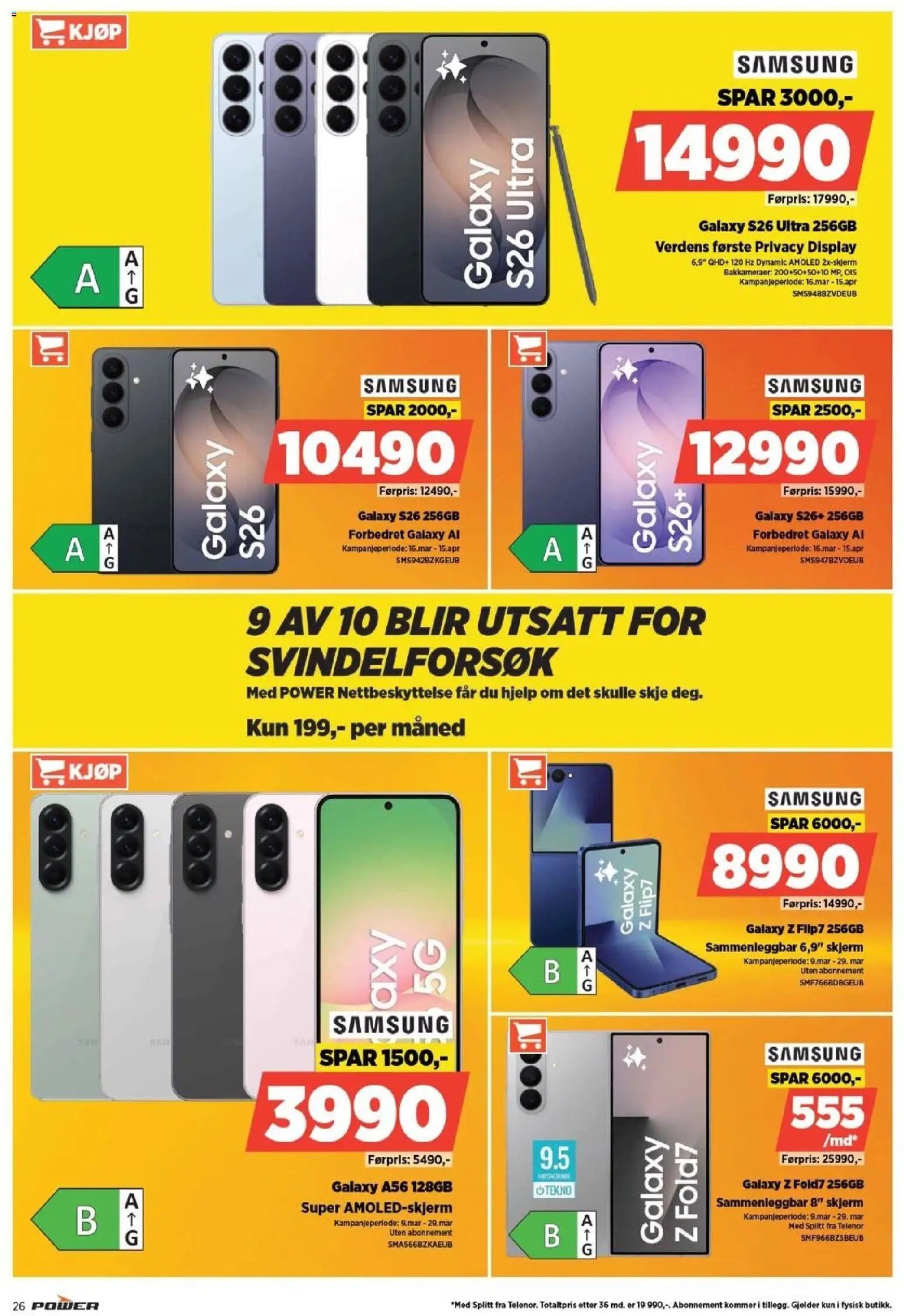 Power kundeavis (2026-03-23 - 2026-03-29)