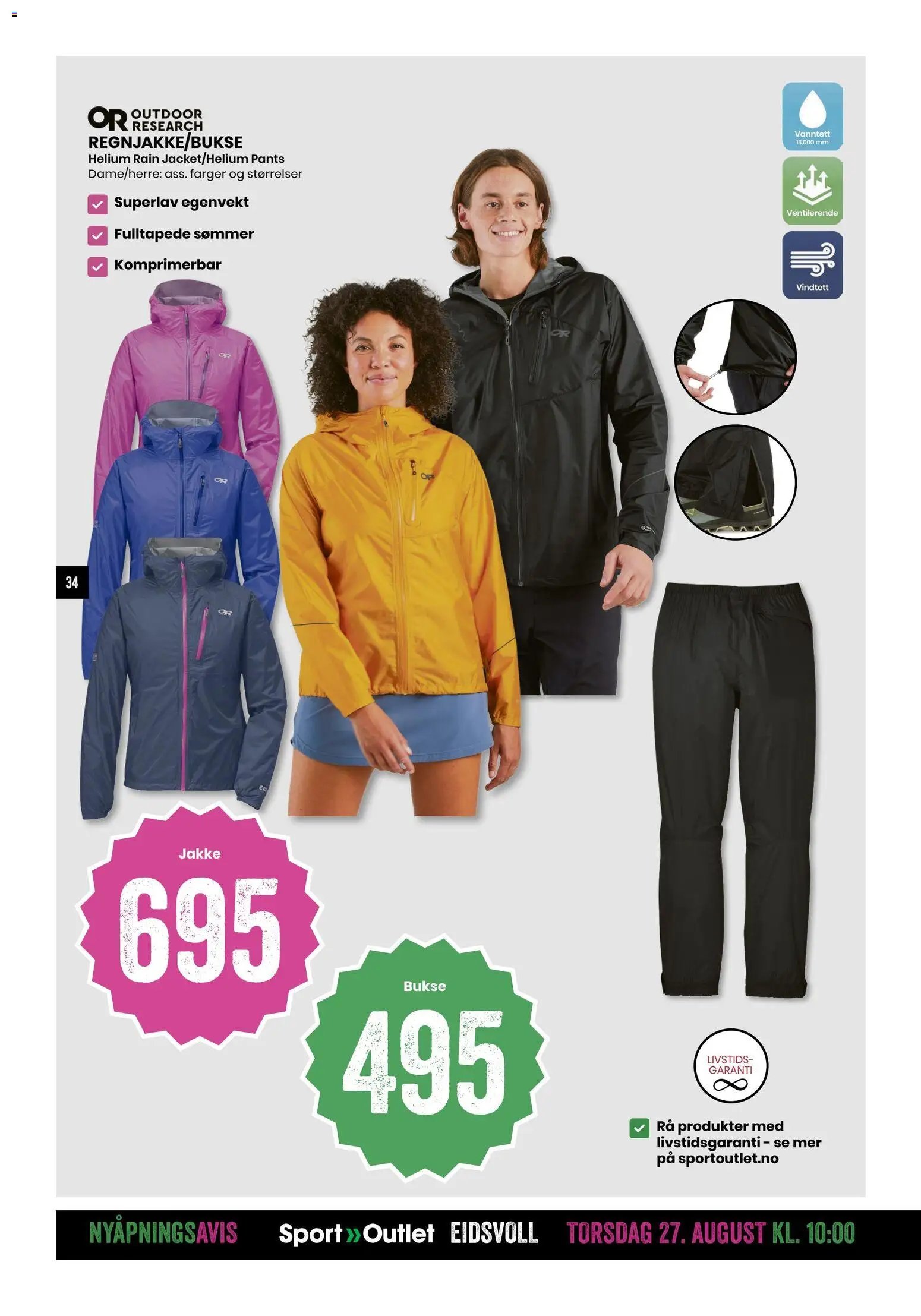 Sport Outlet Nyåpning Eidsvoll