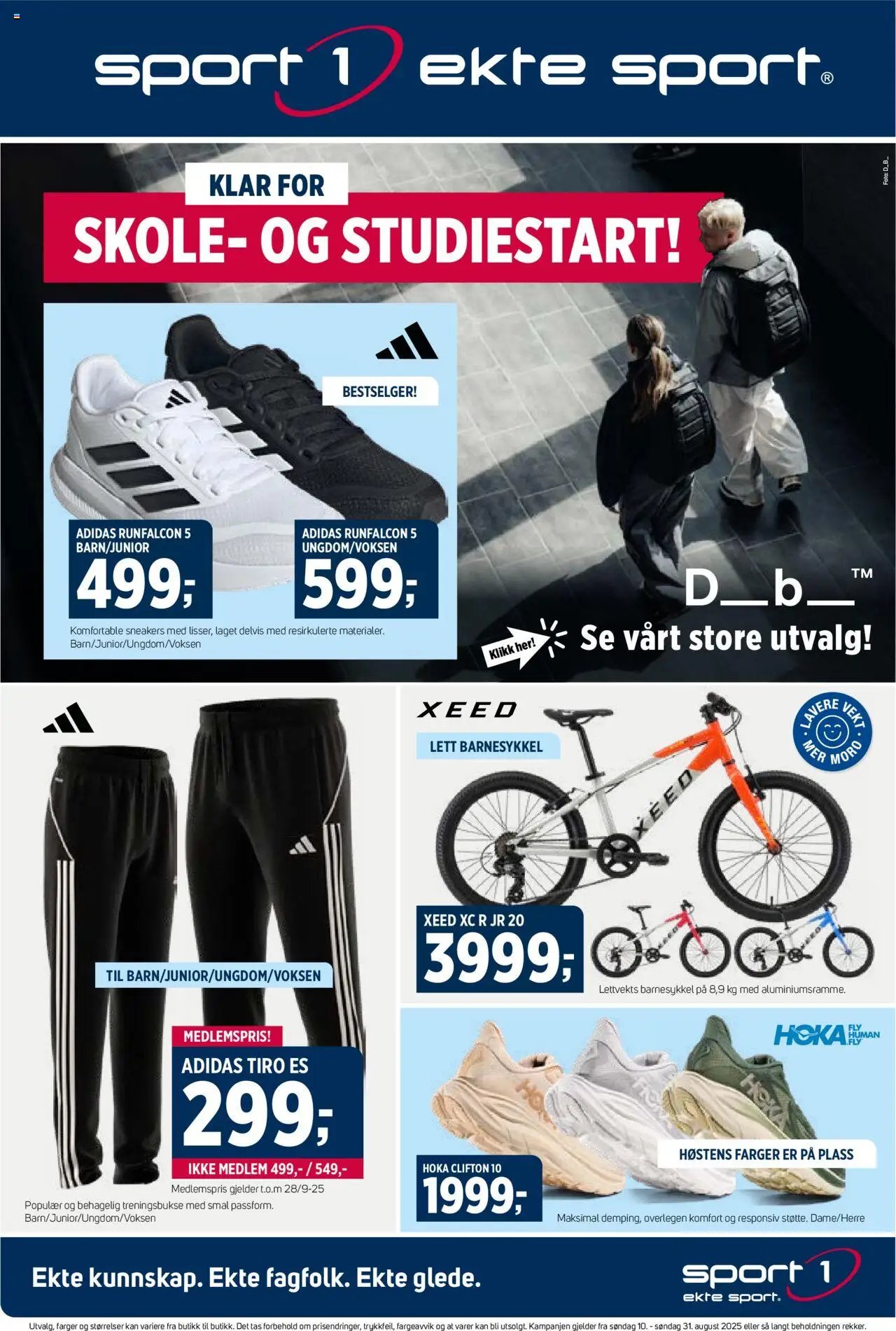 Sport 1 kundeavis (2025-08-10 - 2025-08-31)