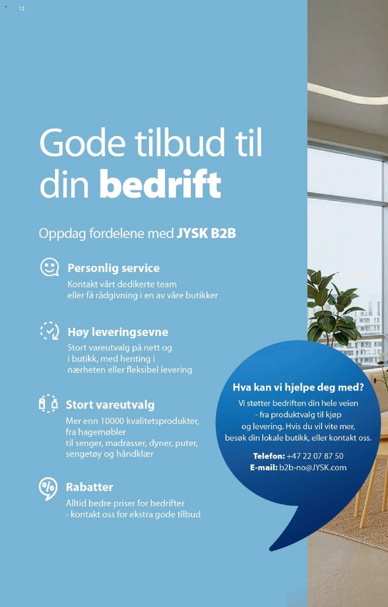 JYSK - Kundeavis