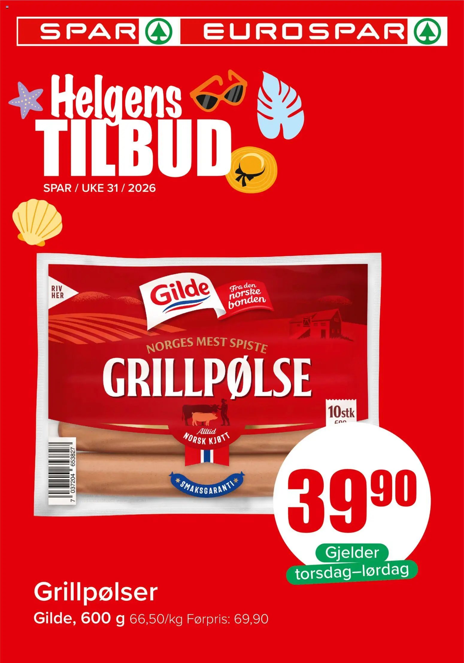 Spar Helgens Tilbud