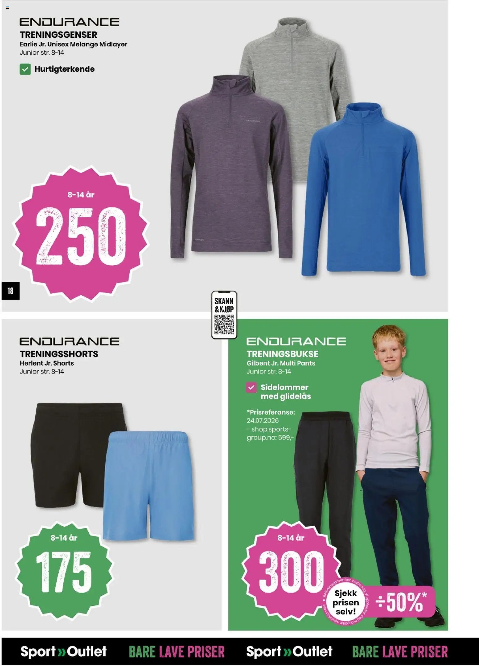 Sport Outlet Skolestart til bare lave priser