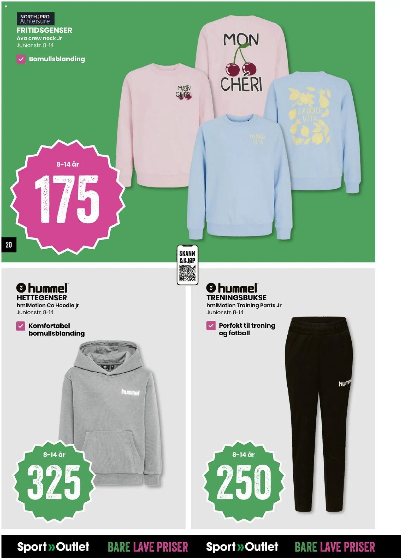 Sport Outlet Skolestart til bare lave priser