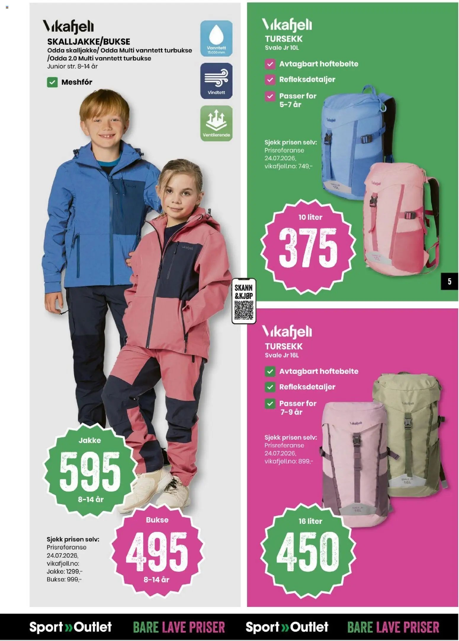 Sport Outlet Skolestart til bare lave priser