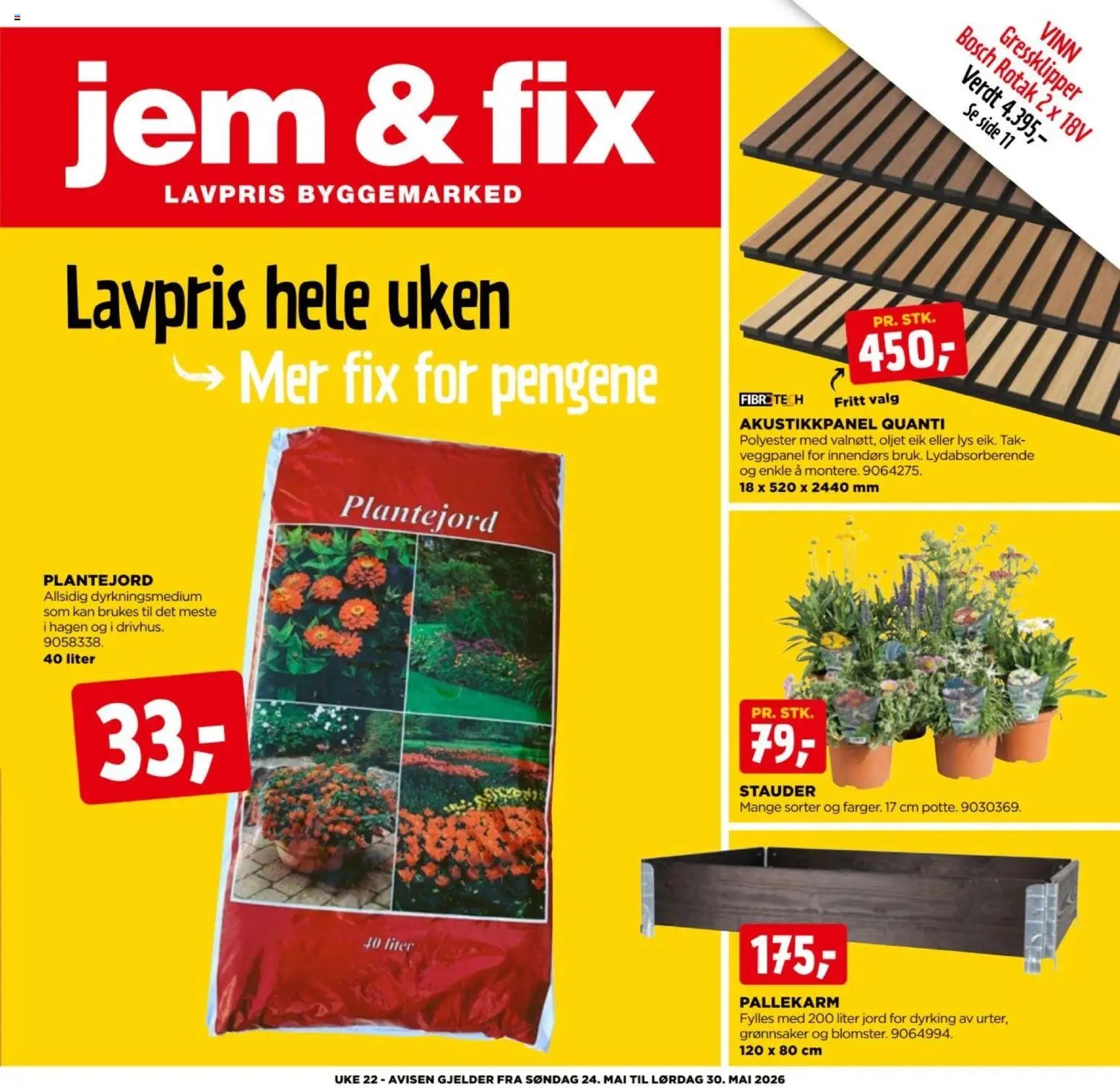 Jem & Fix kundeavis