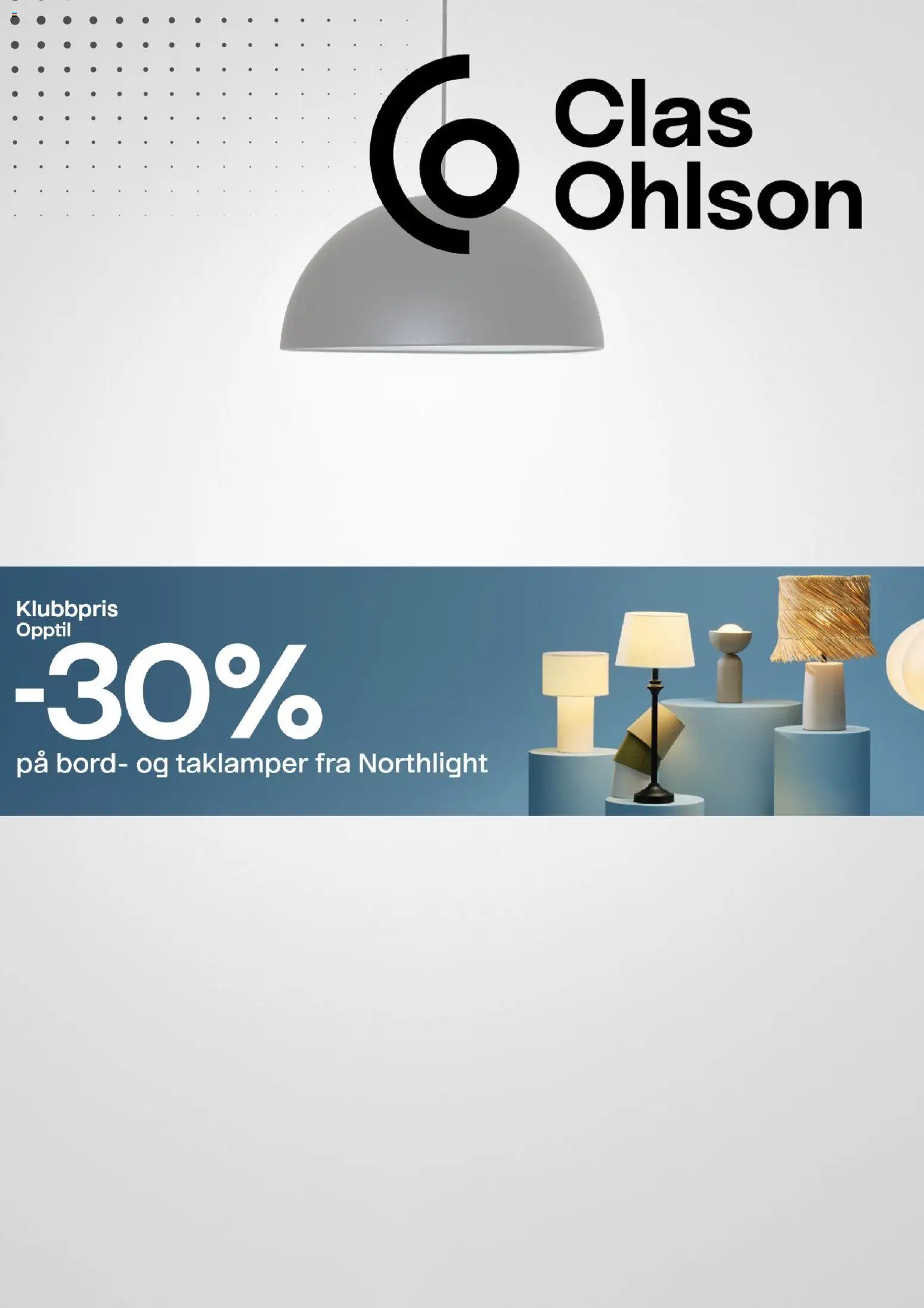 Clas Ohlson kundeavis