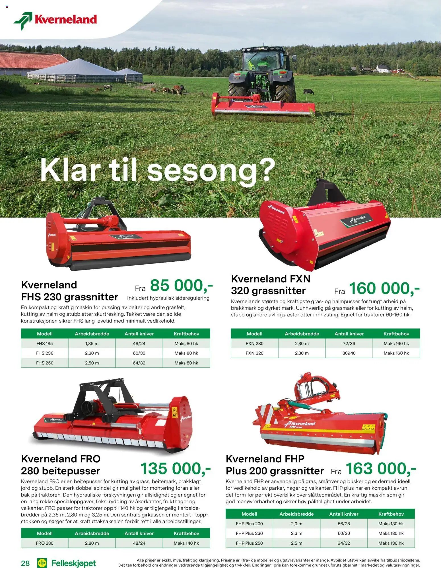 Felleskjøpet AkkuratNå! 2026 (2026-04-15 - 2027-01-03)