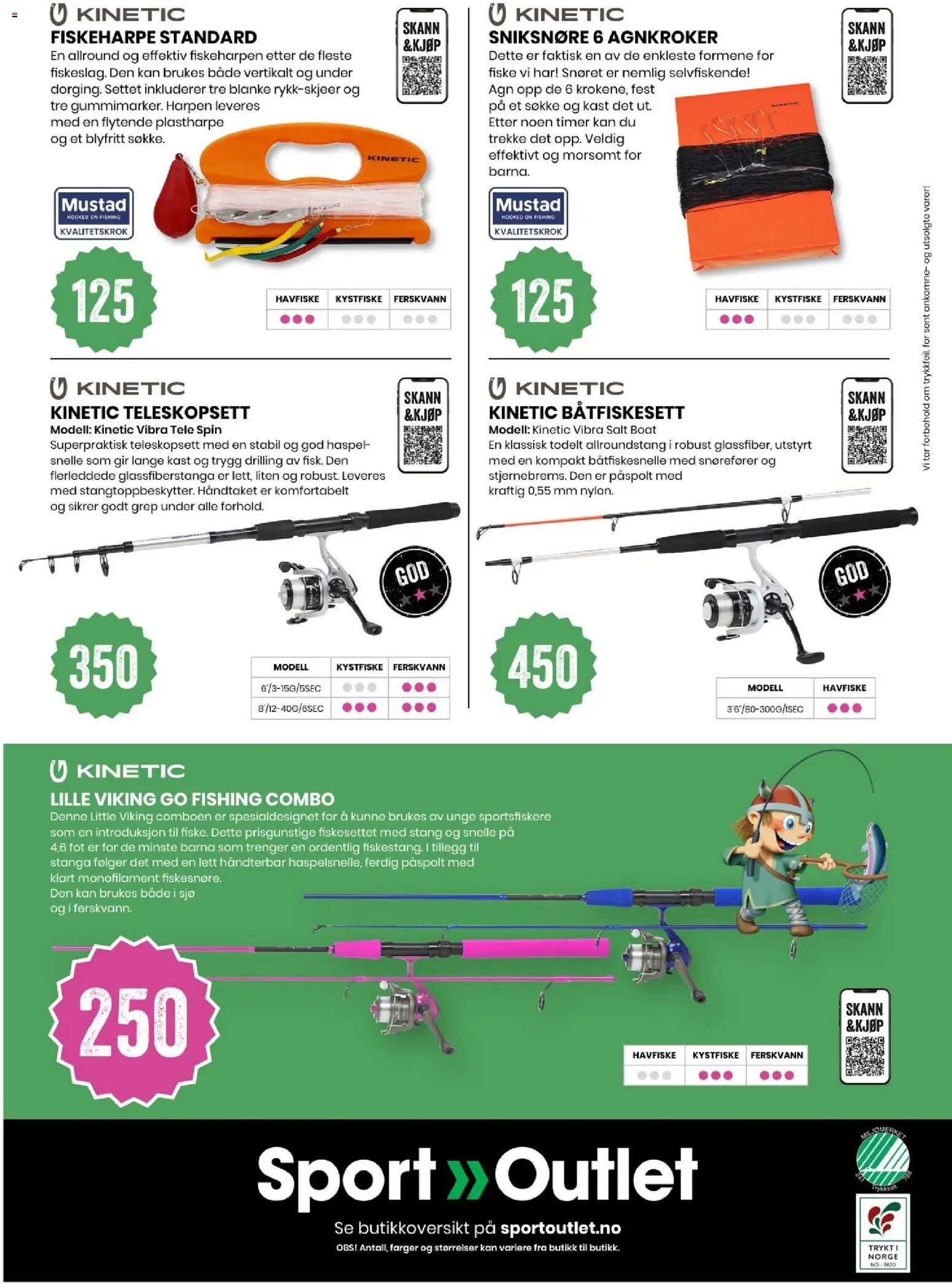 Sport Outlet Fiskelykke 2026 (2026-05-05 - 2026-08-30)
