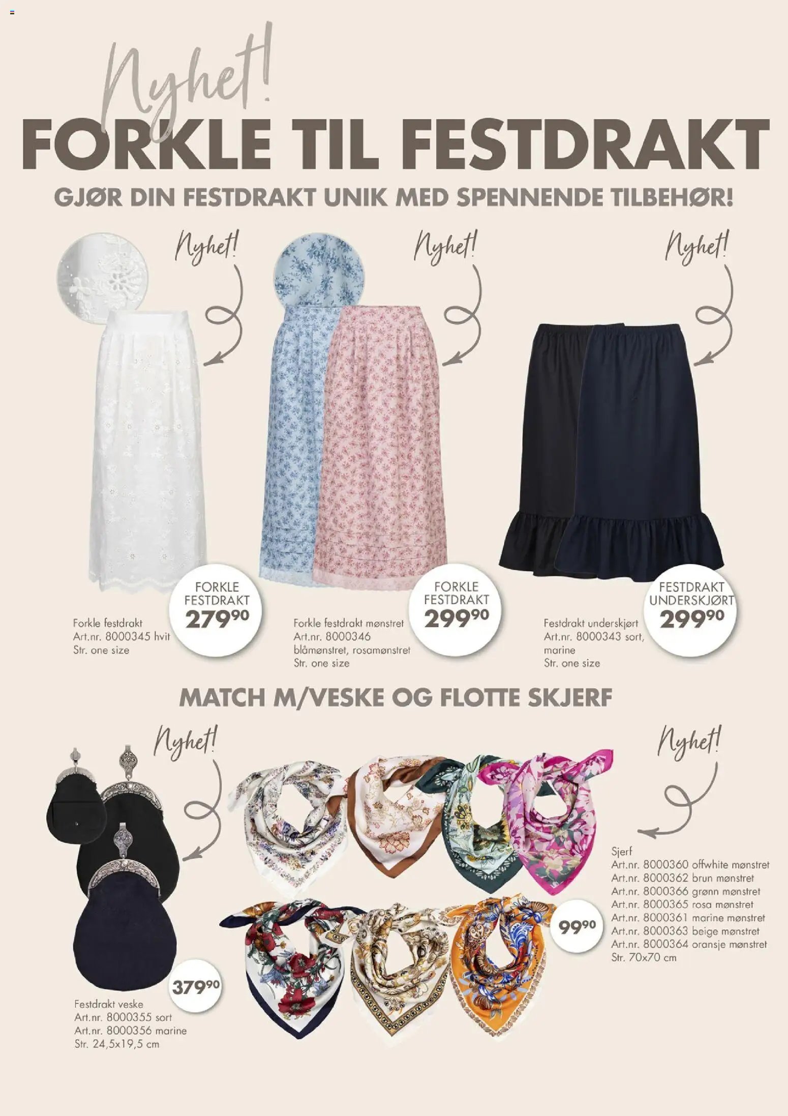 Spar Kjøp Festdrakter 2026 (2026-03-18 - 2027-01-03)