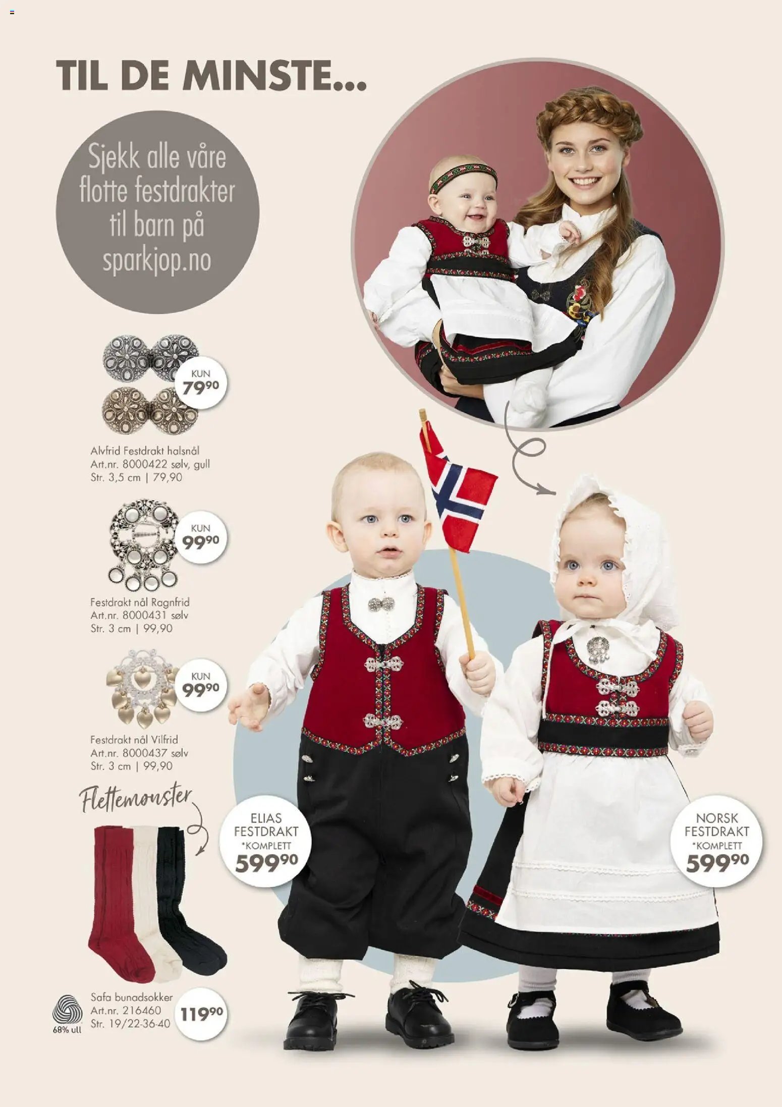 Spar Kjøp Festdrakter 2026 (2026-03-18 - 2027-01-03)