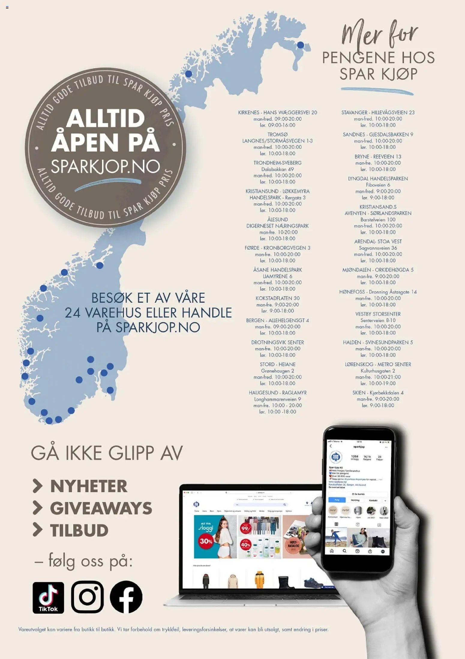 Spar Kjøp Festdrakter 2026 (2026-03-18 - 2027-01-03)