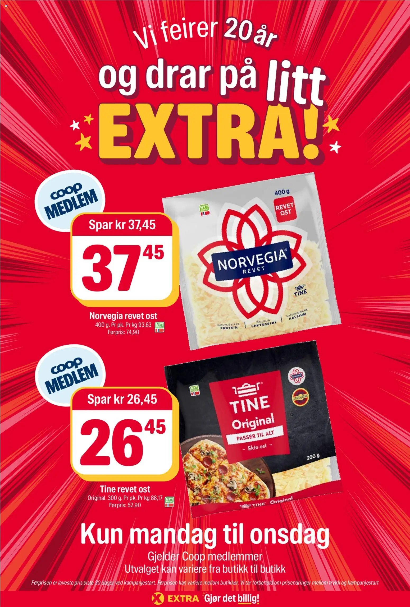 Coop Obs kundeavis extra