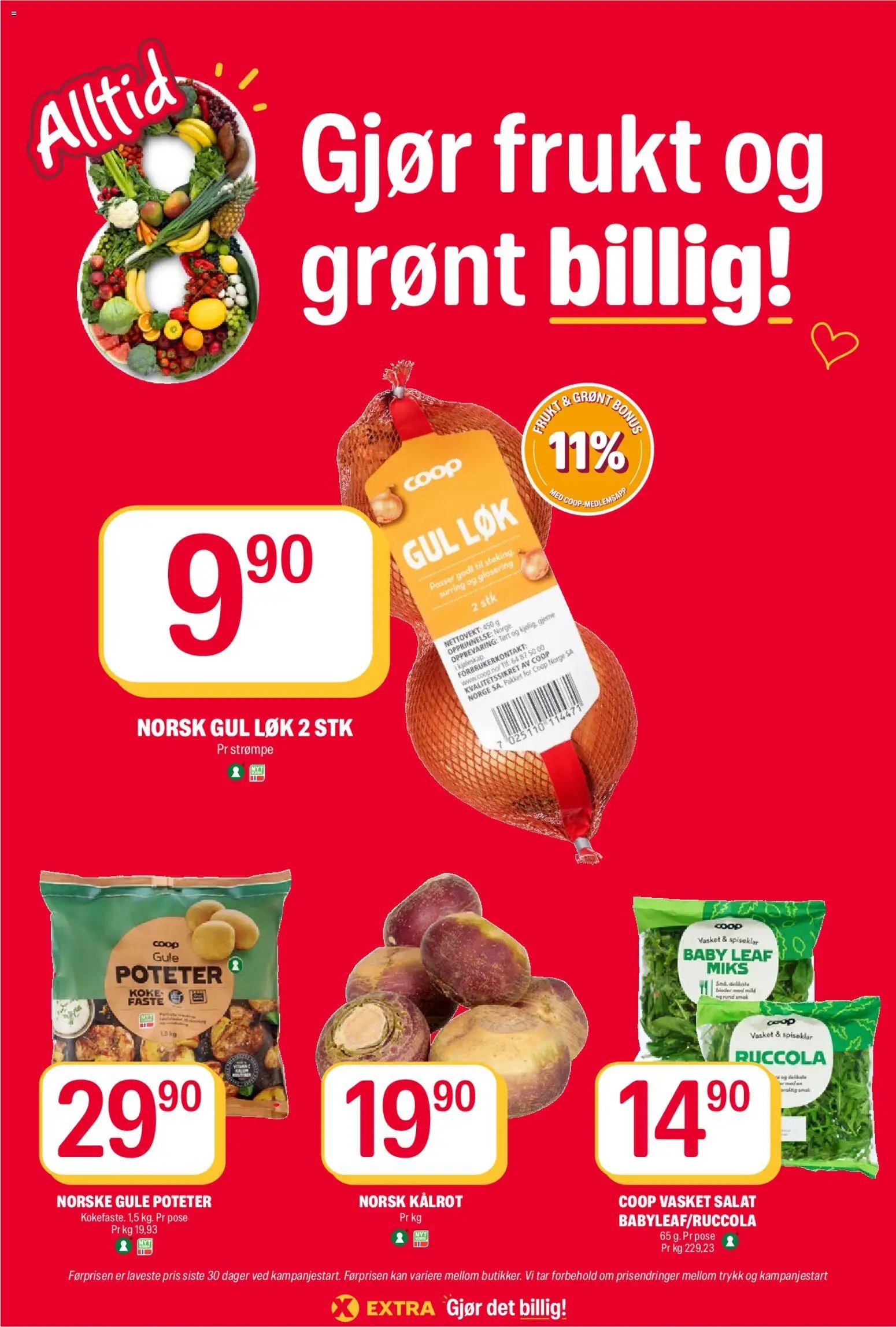 Coop Obs kundeavis extra
