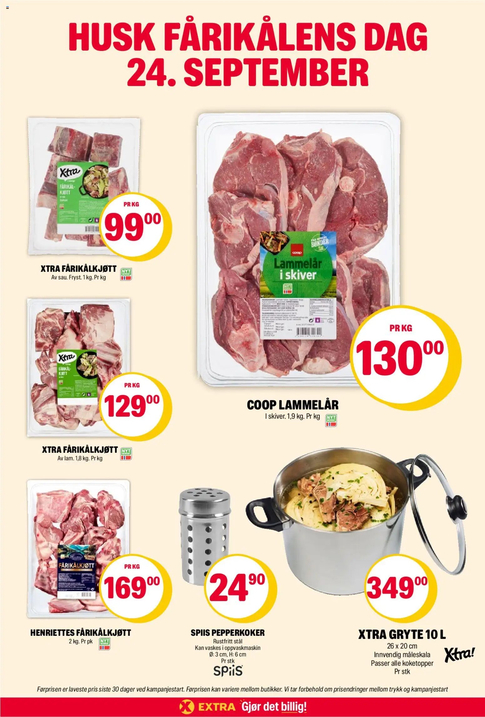 Coop Obs kundeavis extra