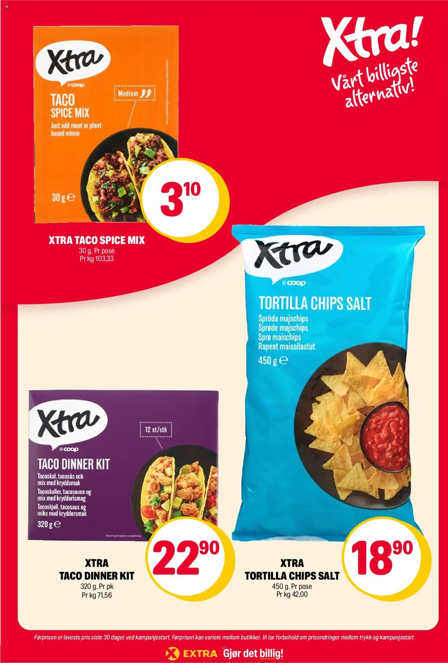 Coop Obs kundeavis extra