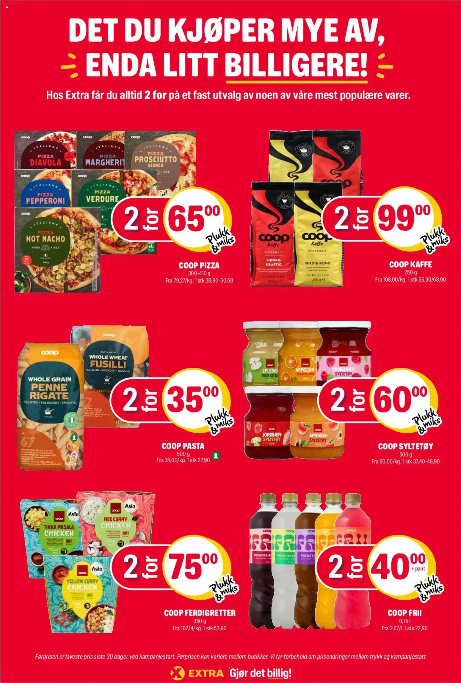 Coop Obs kundeavis extra