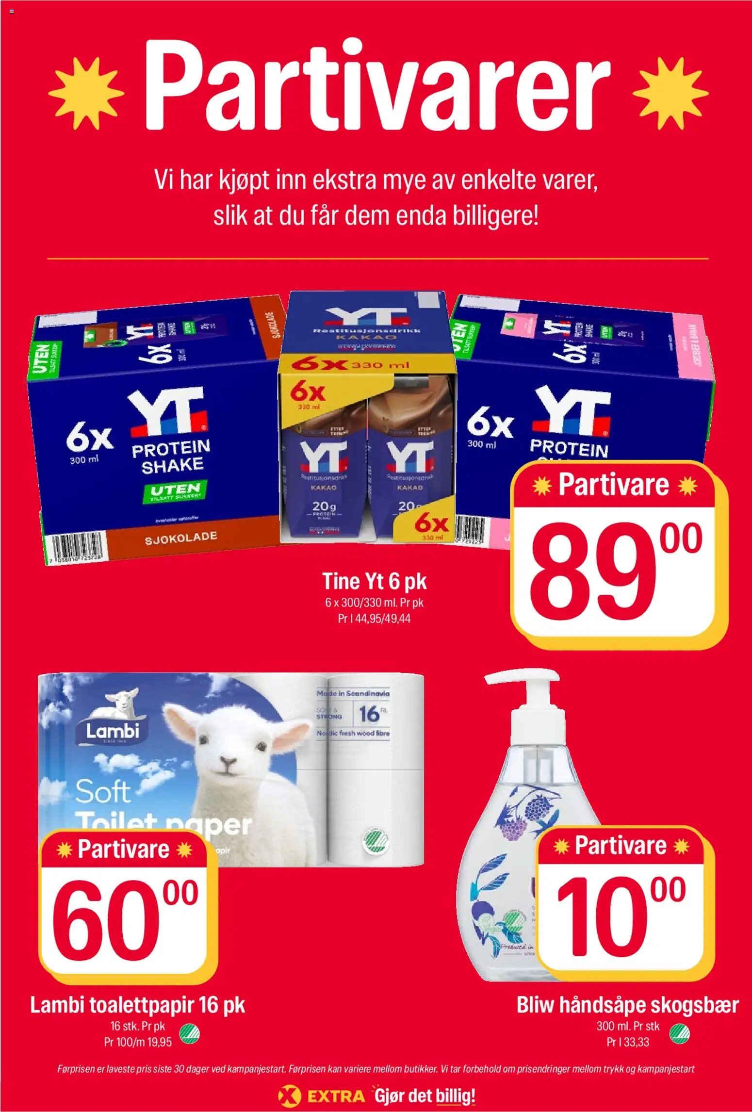 Coop Obs kundeavis extra
