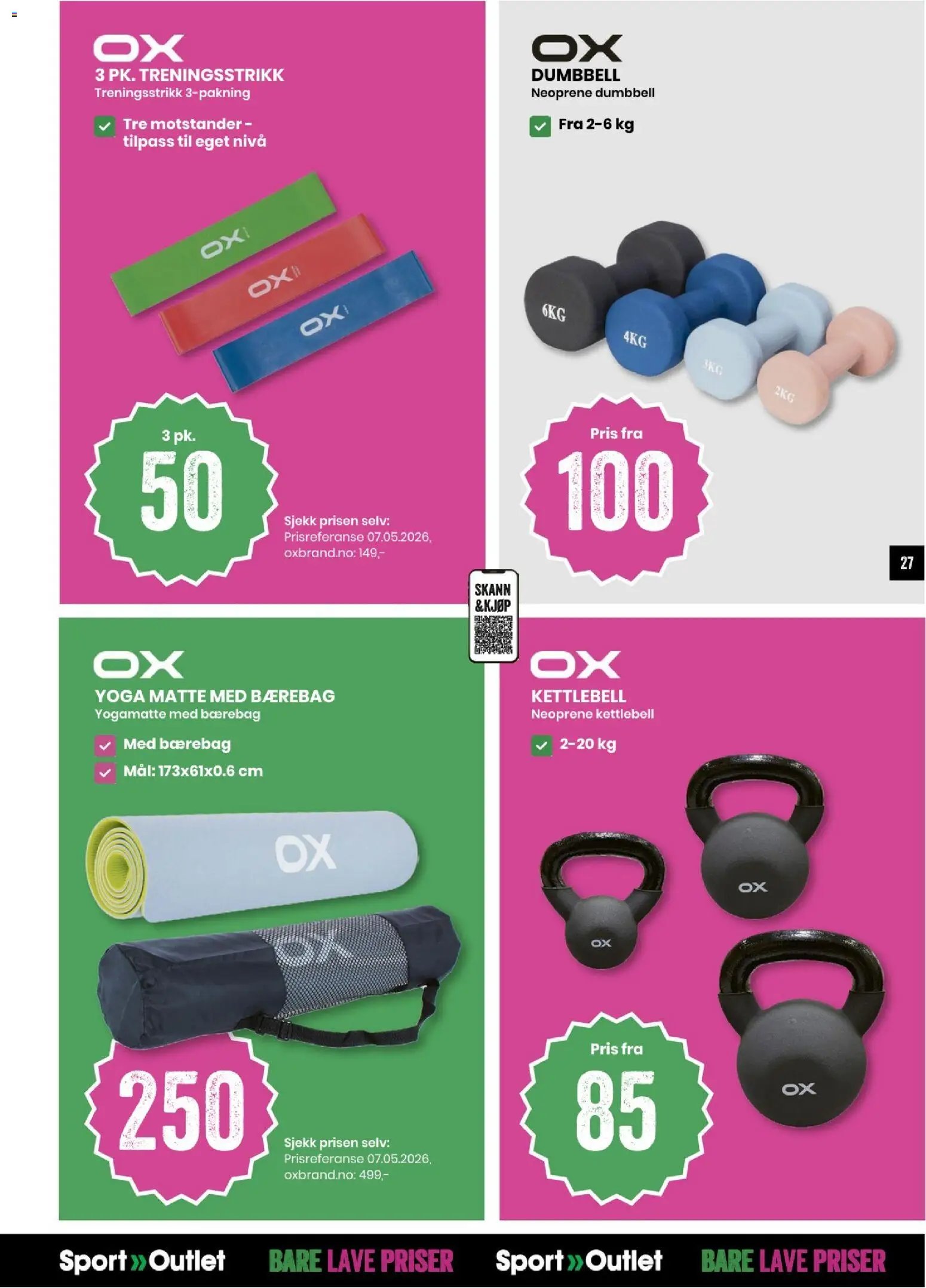 Sport Outlet kundeavis (2026-05-27 - 2026-05-31)
