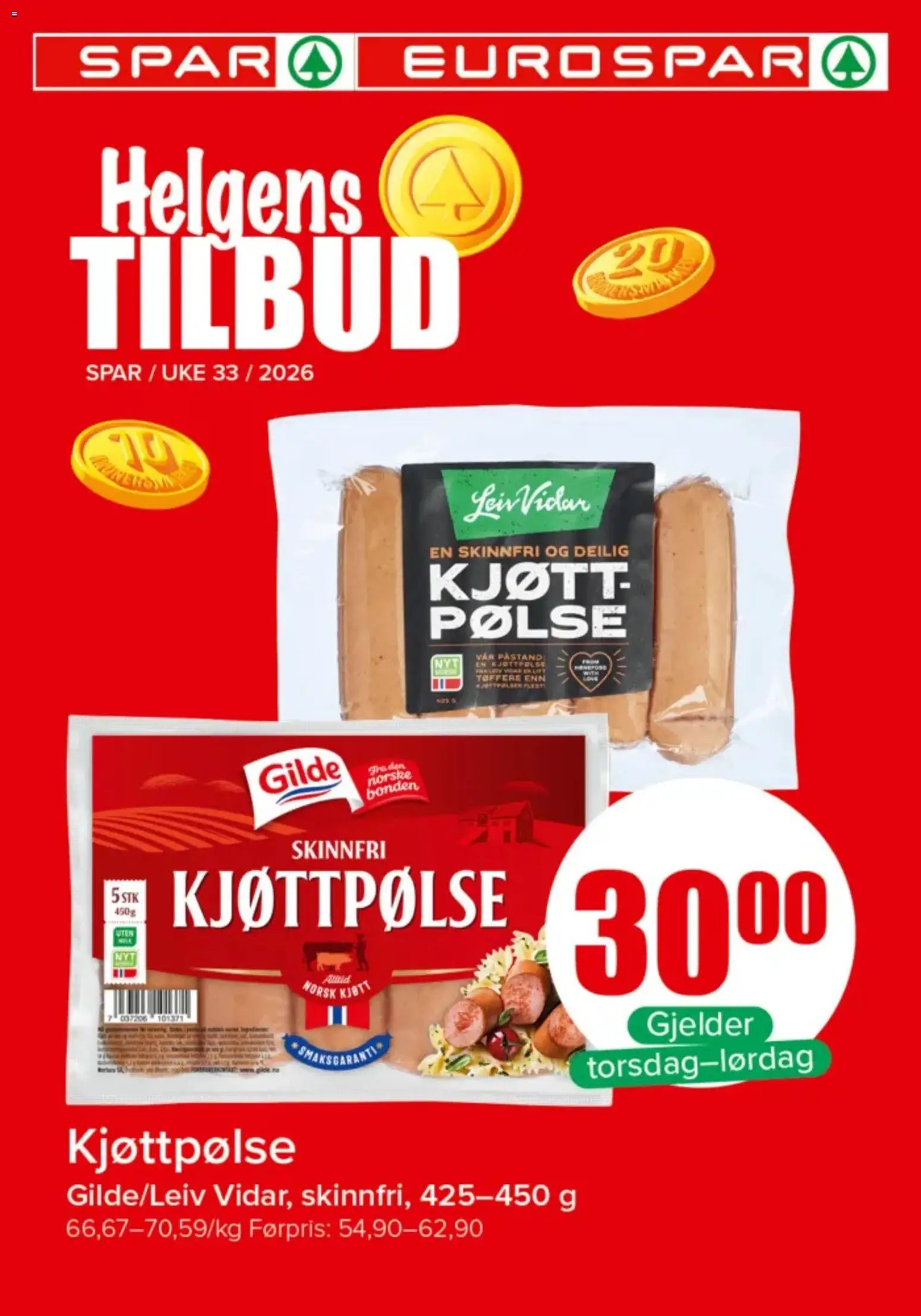 Spar Helgens Tilbud