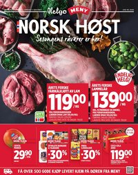 Meny Helgø kundeavis Norsk Host