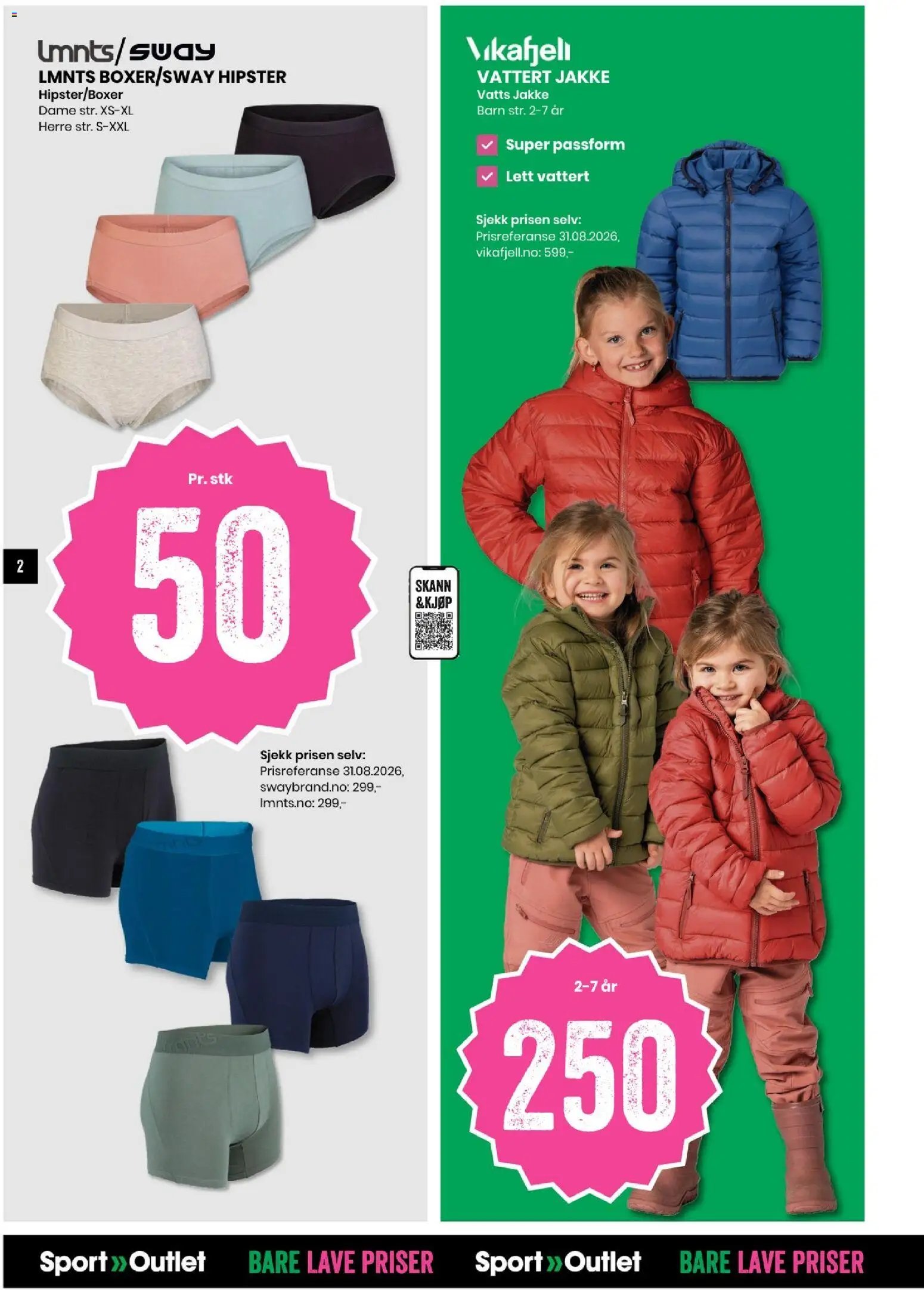 Sport Outlet kundeavis