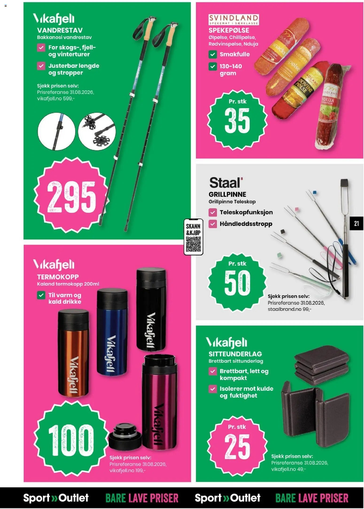 Sport Outlet kundeavis