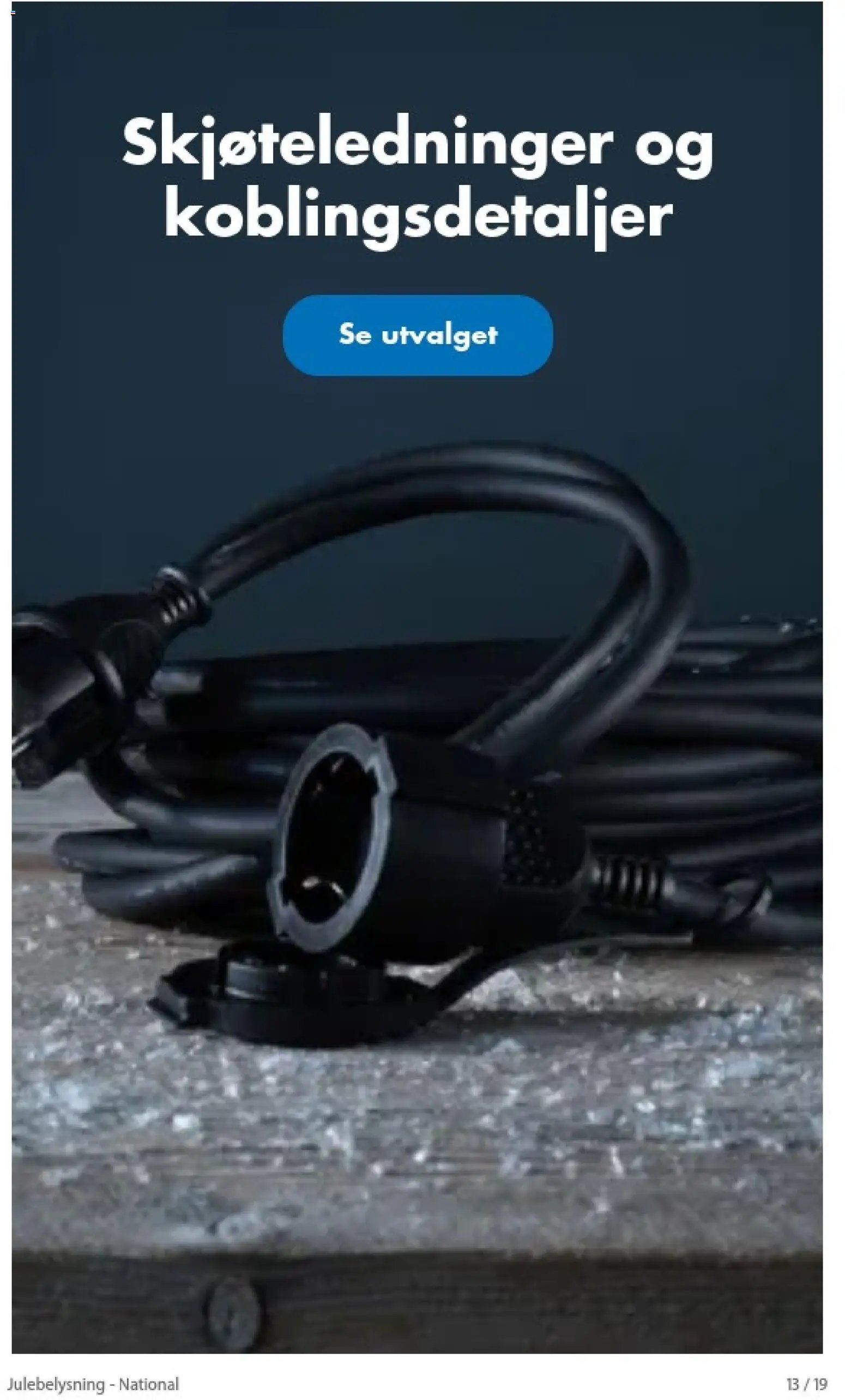 Biltema kundeavis stermingstull belysning!