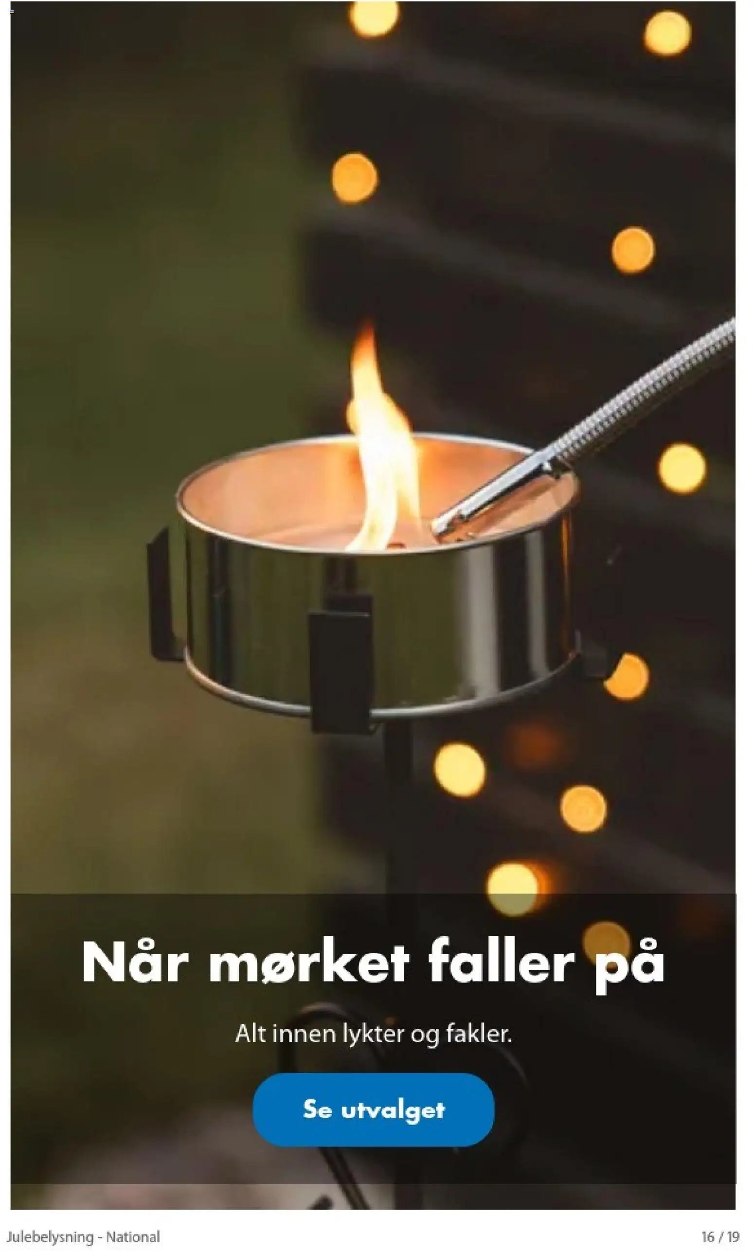 Biltema kundeavis stermingstull belysning!