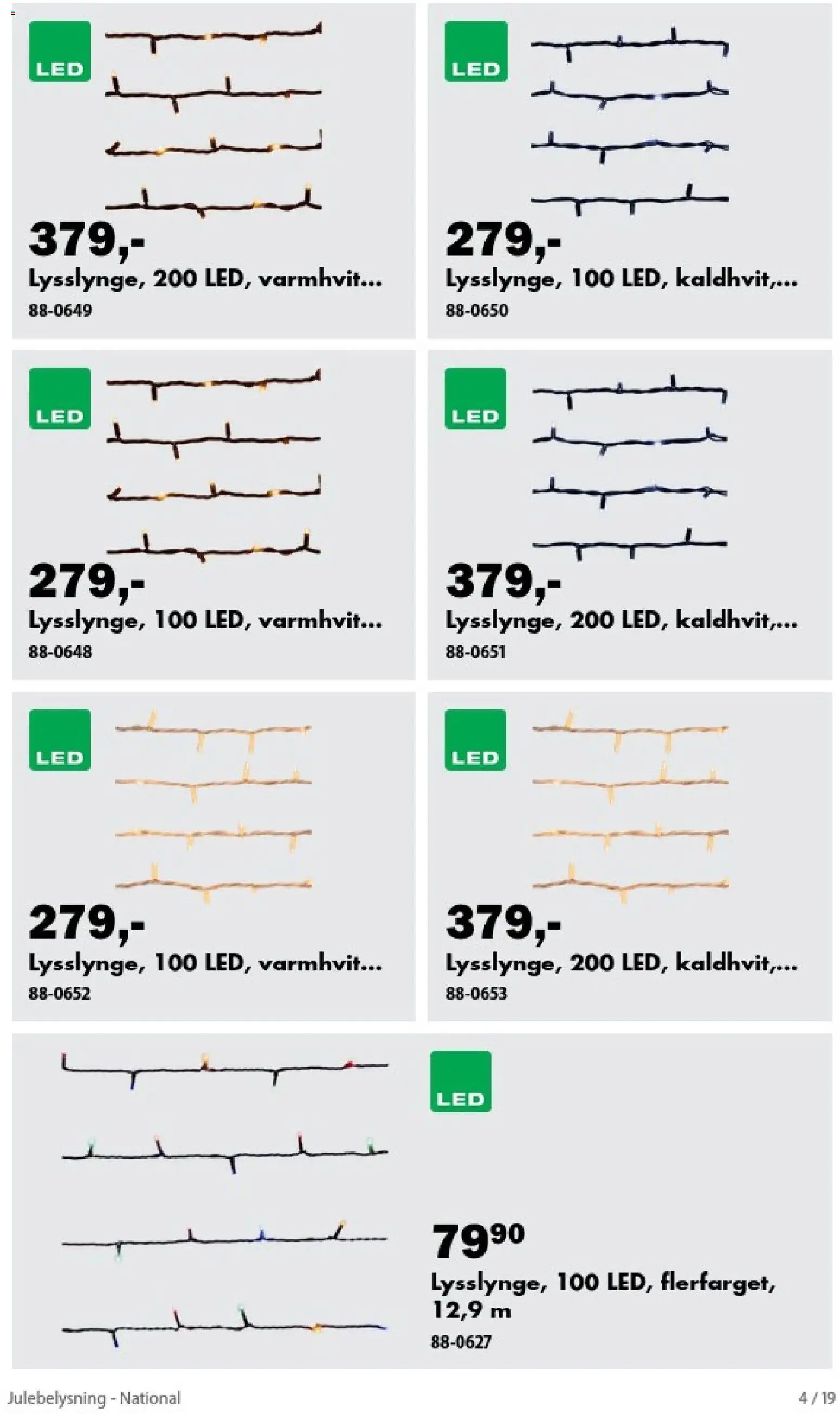 Biltema kundeavis stermingstull belysning!
