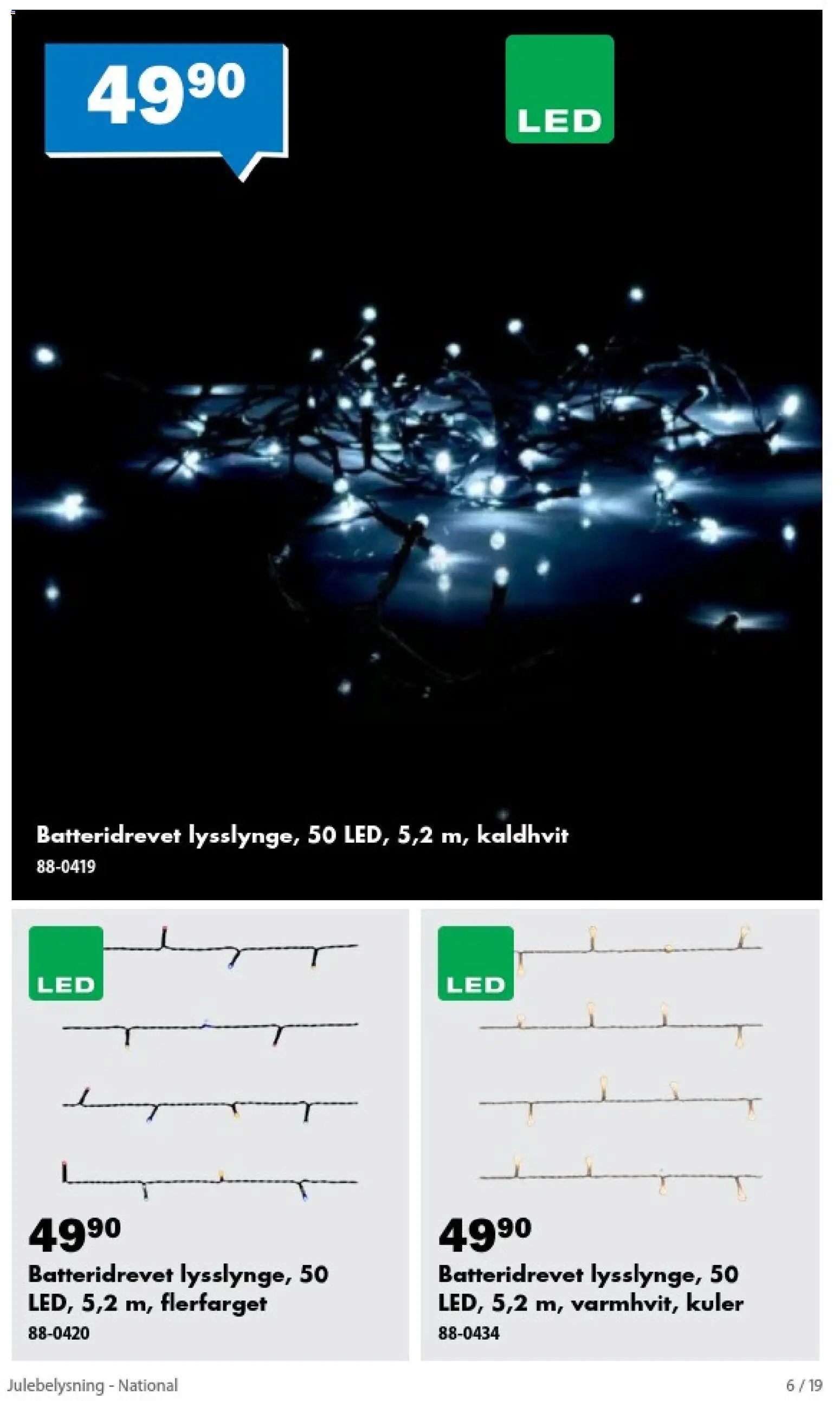Biltema kundeavis stermingstull belysning!