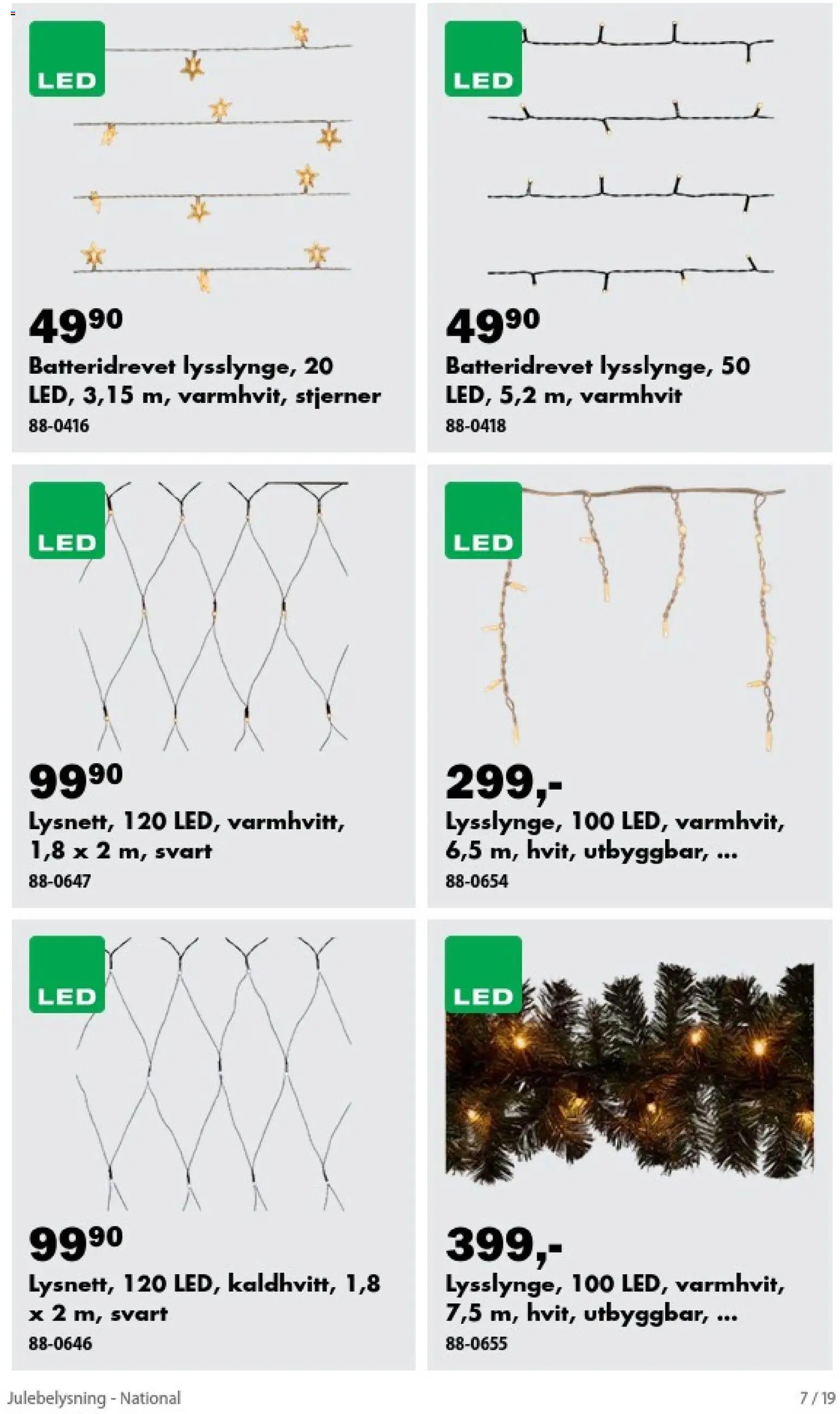 Biltema kundeavis stermingstull belysning!